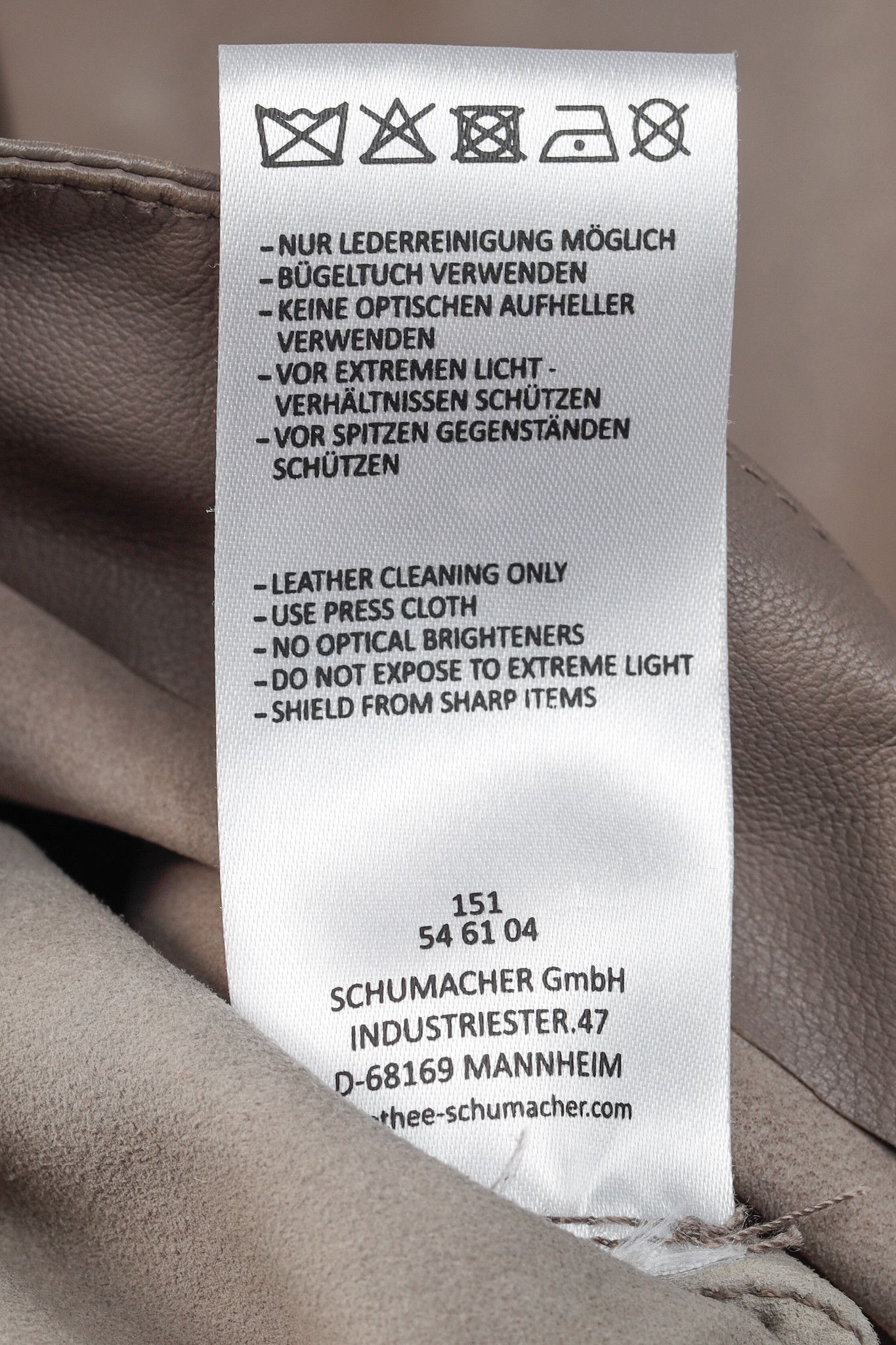 DOROTHEE SCHUMACHER Dorothee Schumacher Grey Leather Short-Sleeve Top Size S / US 4 / IT 40 - 8 Thumbnail