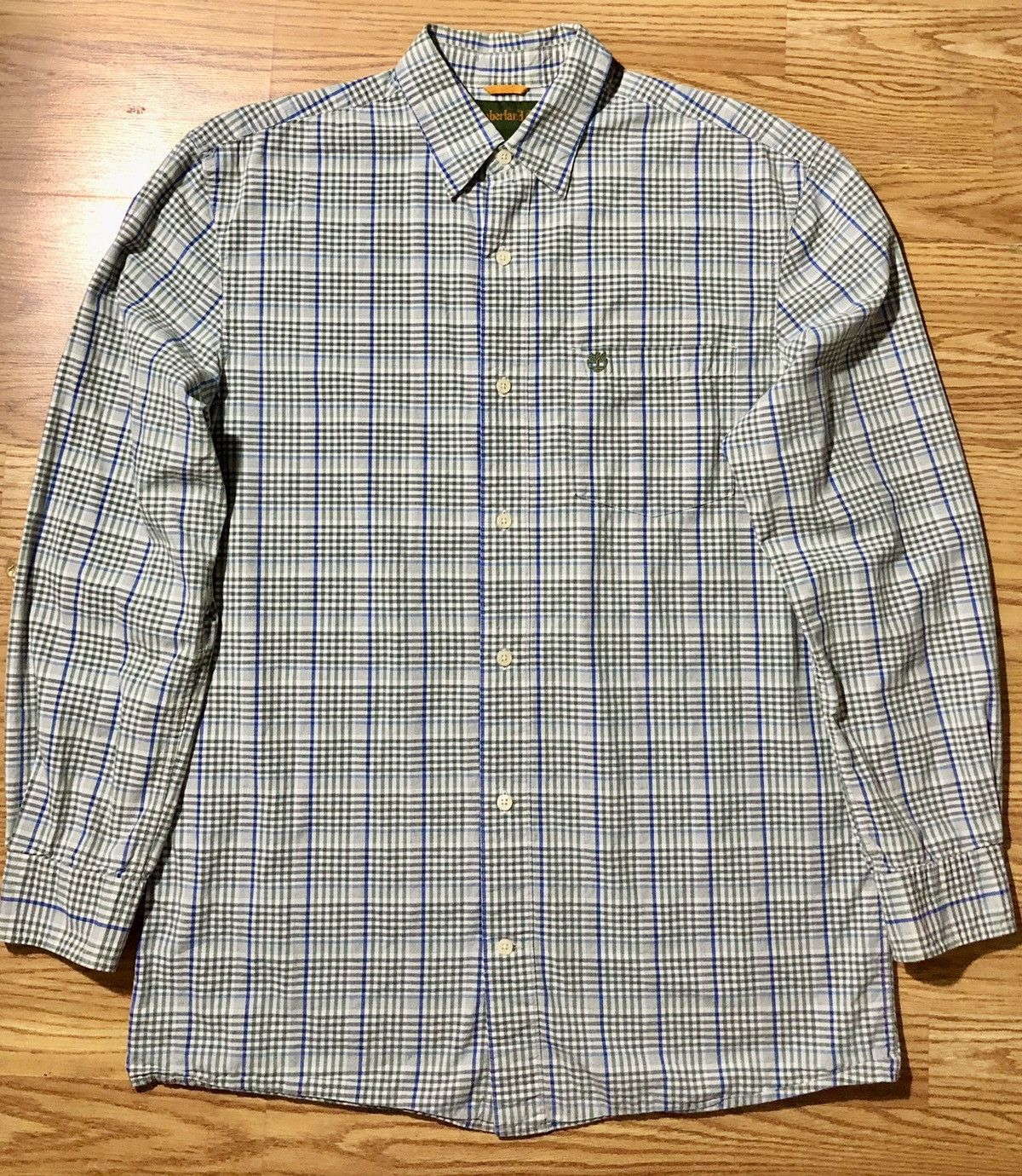 Timberland × Vintage 2 Timberland Medium Plaid Flannel Shirts Retro Y2K Set of 2 Size US M / EU 48-50 / 2 - 3 Thumbnail