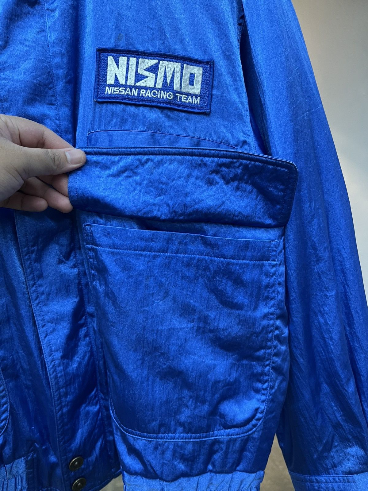 Other Vintage NISMO Nissan Racing Team Jacket – Electric Blue Size US L / EU 52-54 / 3 - 4 Thumbnail