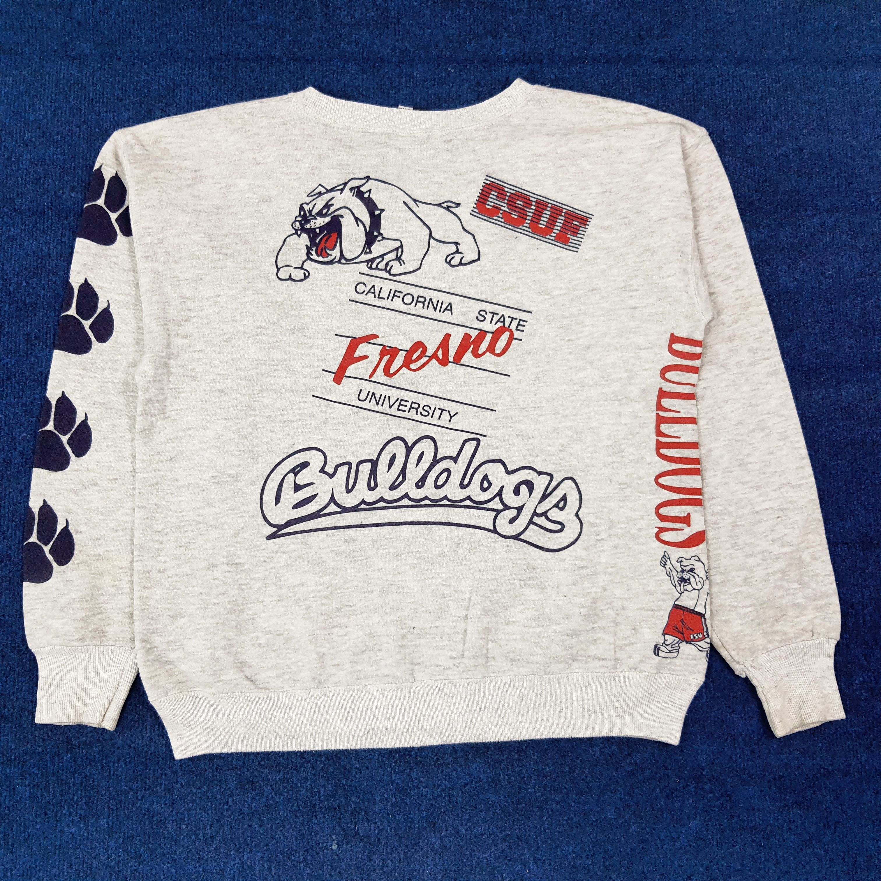 Lee Vintage 90s Fresno State Bulldogs NFL Team Sweatshirt C271N2 Size US M / EU 48-50 / 2 - 3 Thumbnail