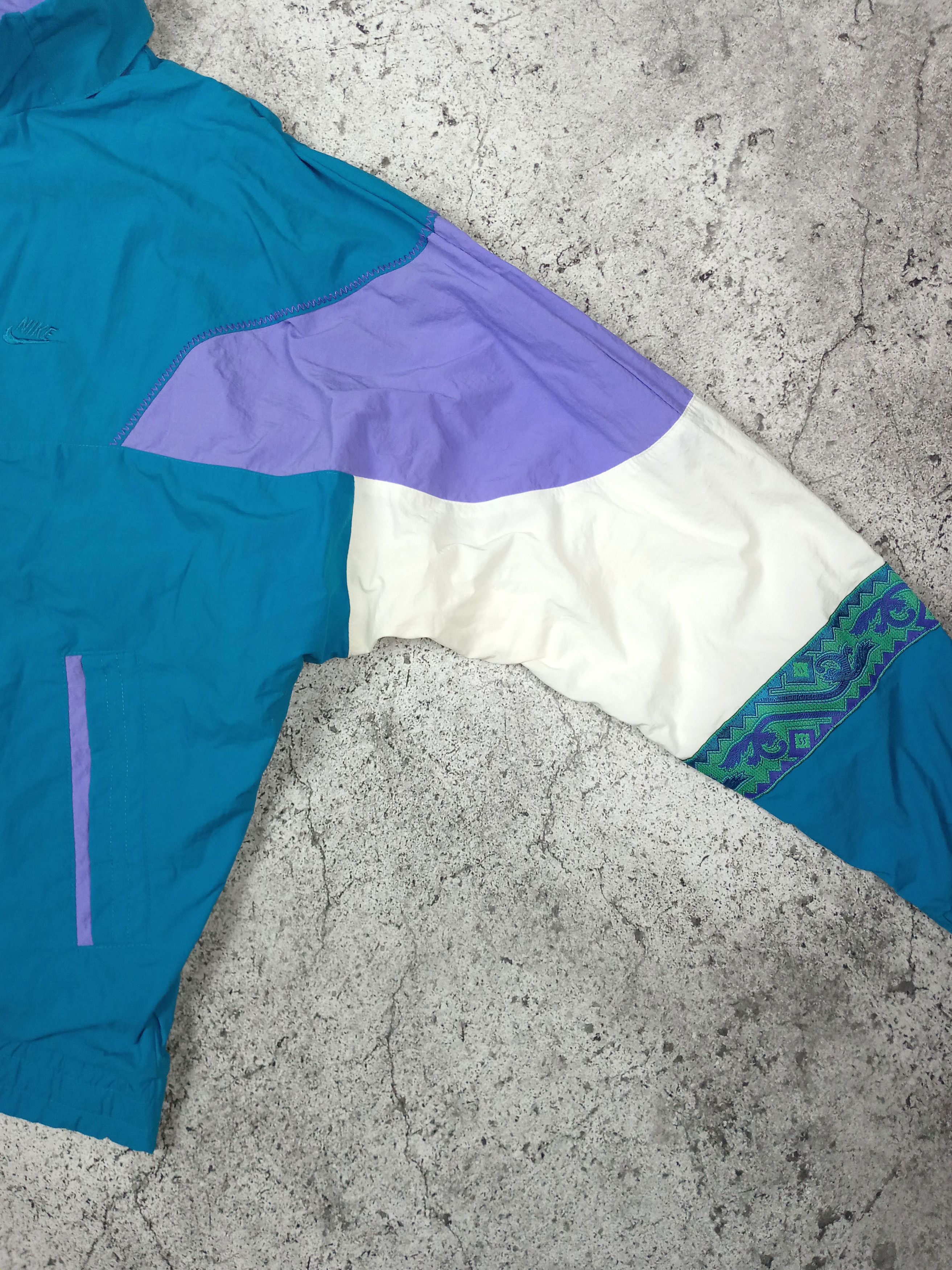 Nike 🔥 Nike Vintage 90’s Aztec Pattern Tracksuit 🔥 Size L / US 10 / IT 46 - 9 Thumbnail