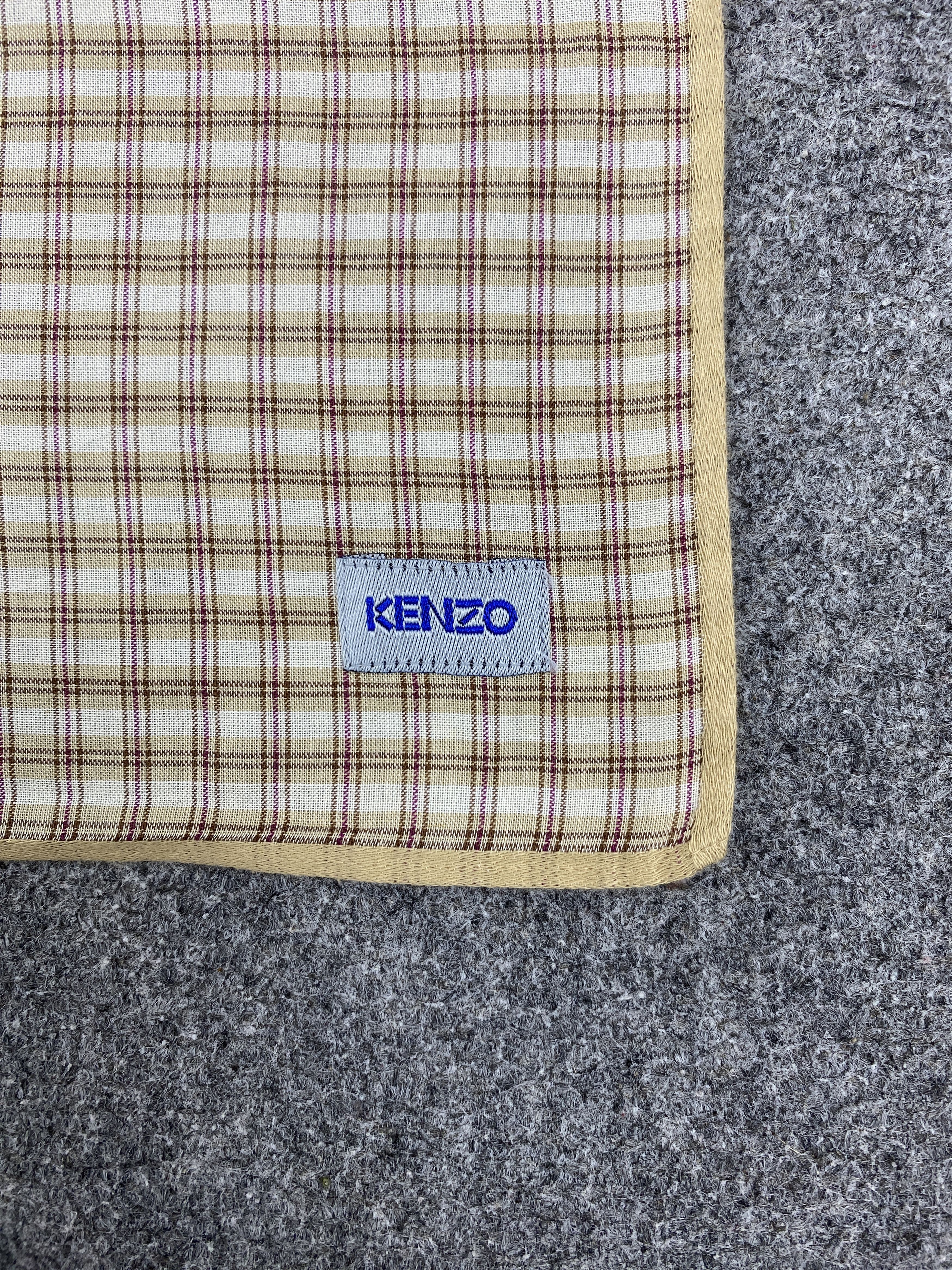 Kenzo × Vintage Kenzo Handkerchief / Bandana / Neckerchief HKC0389 Size ONE SIZE - 5 Thumbnail