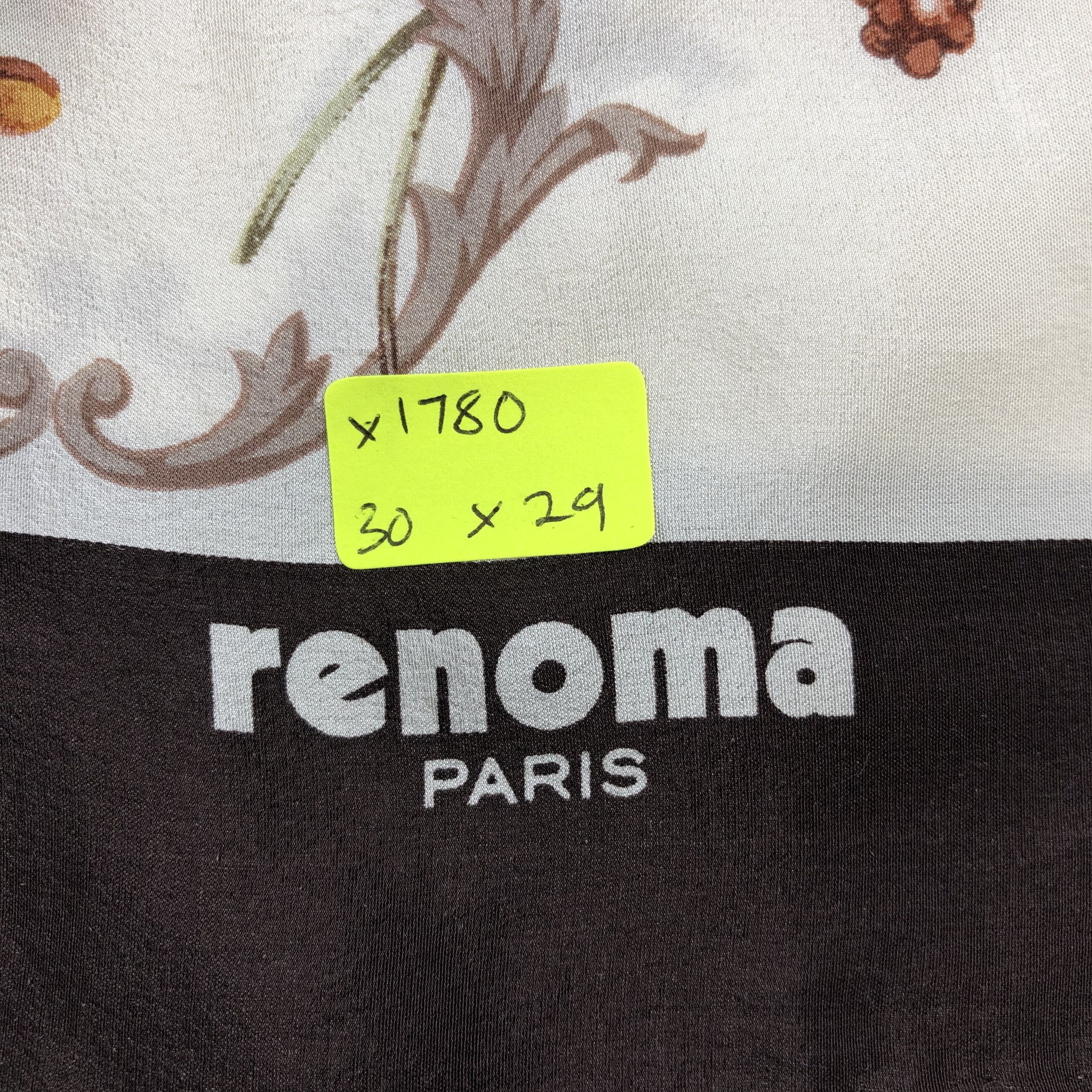 Renoma × Vintage Vintage Renoma Silk Scarf Size ONE SIZE - 9 Thumbnail