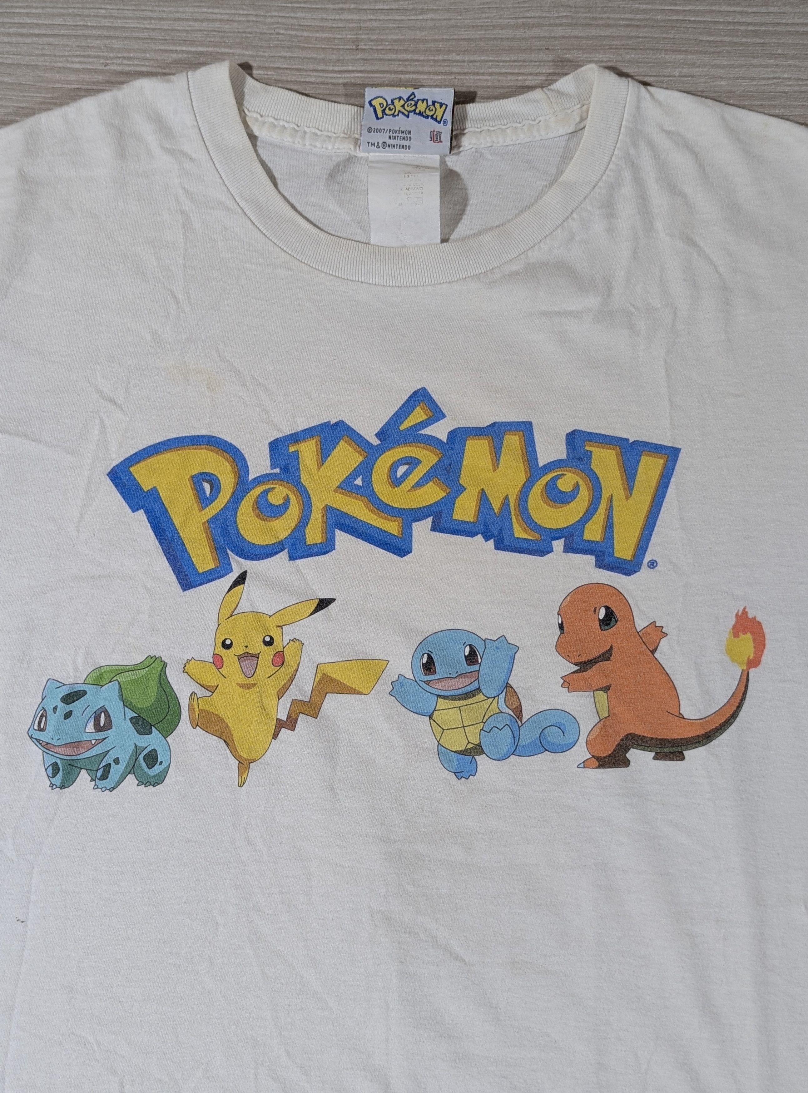 Pokemon × Vintage 2007 pokemon tee Size US M / EU 48-50 / 2 - 2 Thumbnail