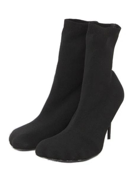 Balenciaga o1w1db10625 Anatomic Bootie H90 Knit in Black Size US 6 / IT 36 - 3 Thumbnail