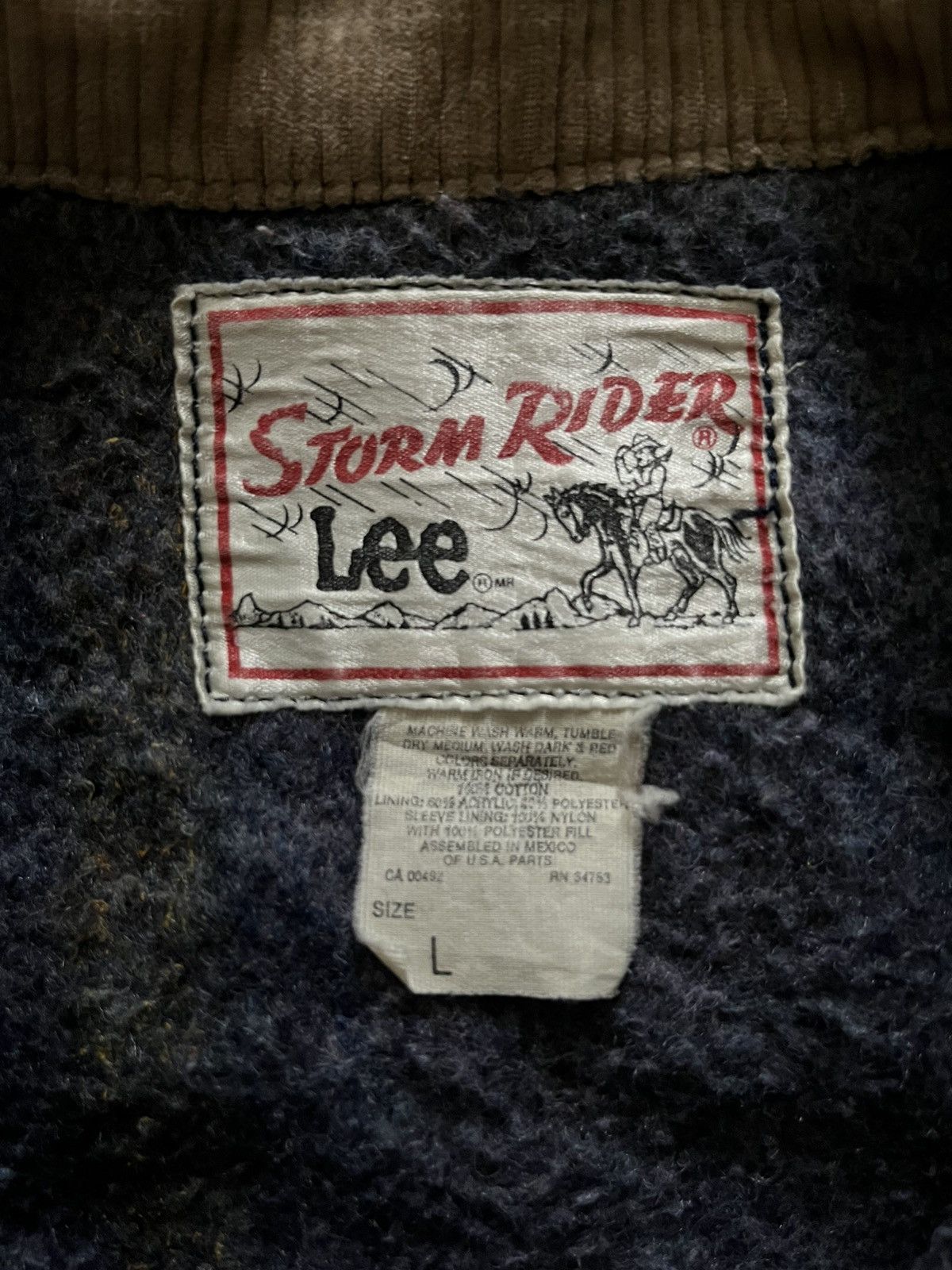 Lee Lee Riders Guns N’ Roses Back Patch Denim Jacket Grunge Size US L / EU 52-54 / 3 - 10 Thumbnail