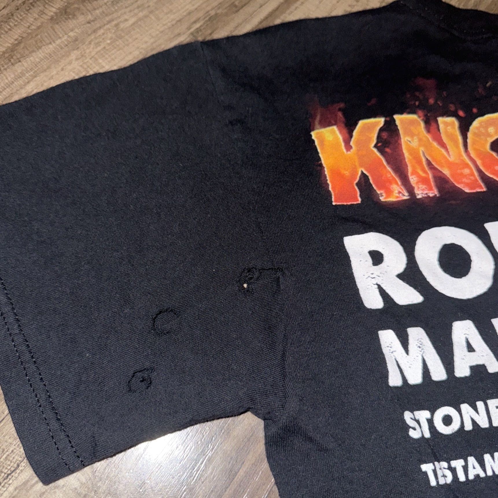 Vintage 2017 Knotfest T-Shirt Black Medium 18x26 Mens M & M T-Shirt Size US M / EU 48-50 / 2 - 7 Thumbnail