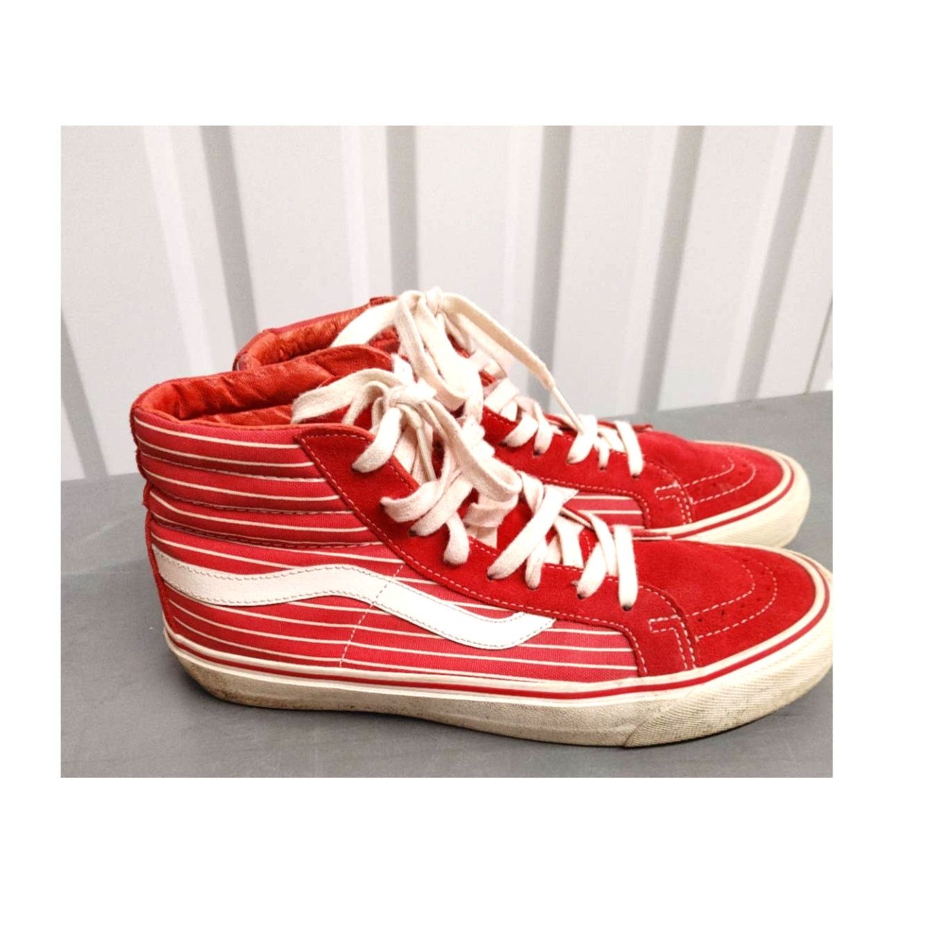 Vans VANS Sneakers Vault OG Sk8 Hi LX Stripes Men 8.5 Suede Size US 8.5 / EU 41-42 - 1 Thumbnail