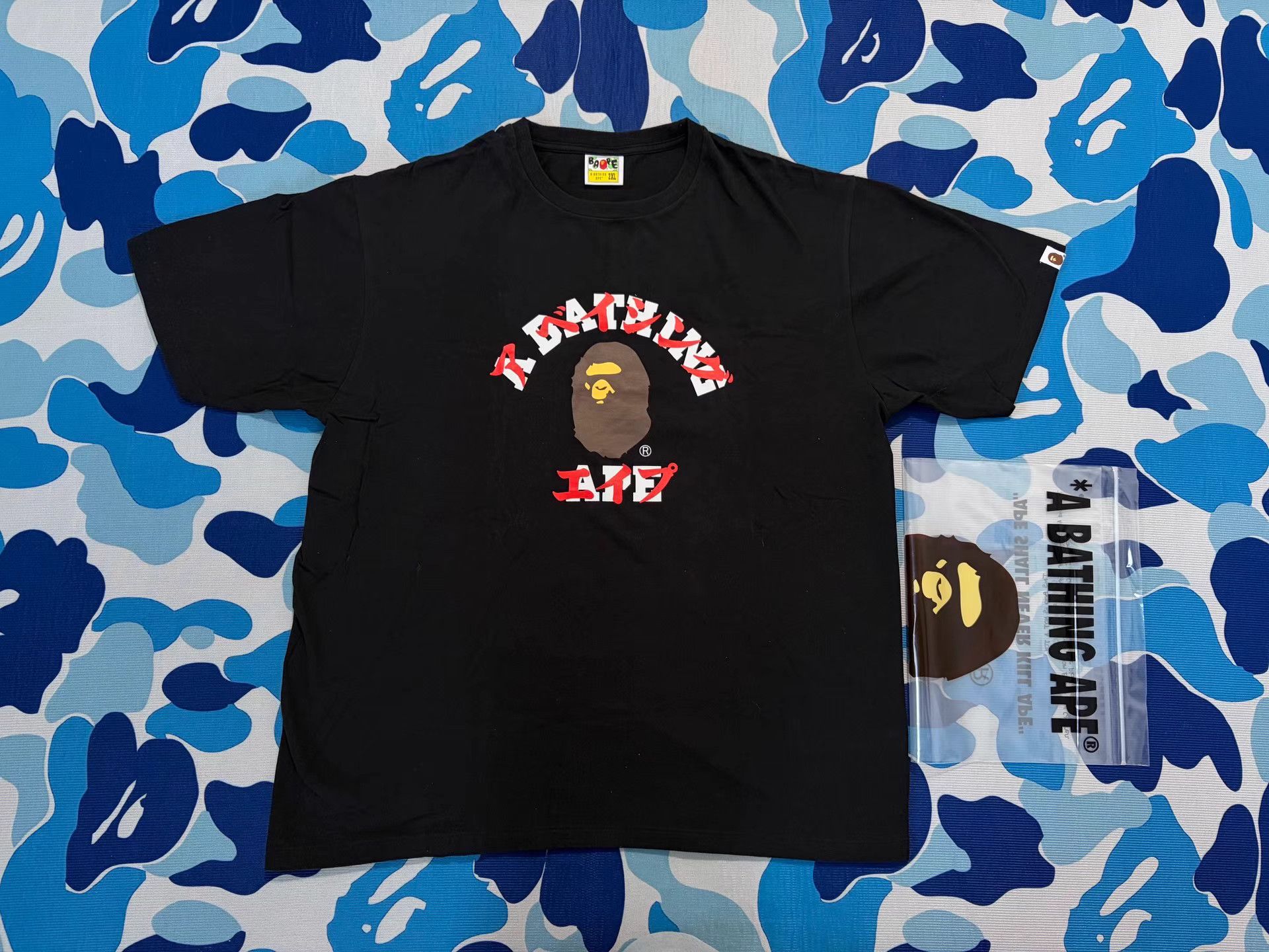 Bape BAPE Ape Head Short Sleeve Tee Size US XXL / EU 58 / 5 - 1 Thumbnail
