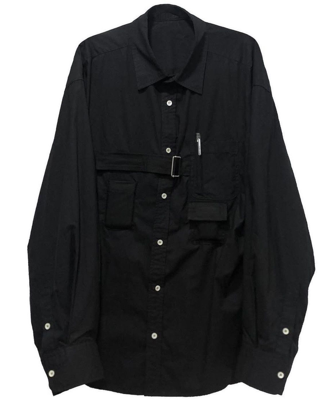 Vintage Handmade strap tech shirt Size US L / EU 52-54 / 3 - 1 Thumbnail