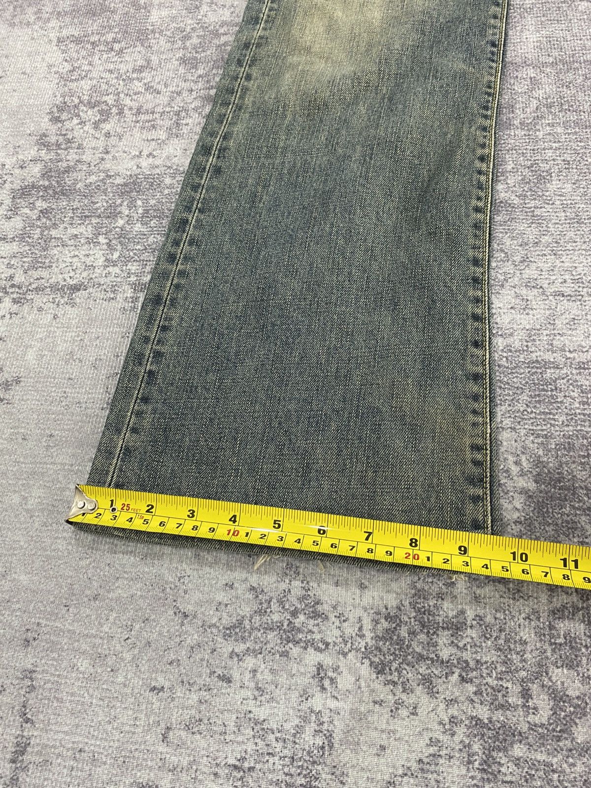 Japanese Brand flared uniqlo mudwash jeans ifsx lgb style Size US 32 / EU 48 - 12 Thumbnail