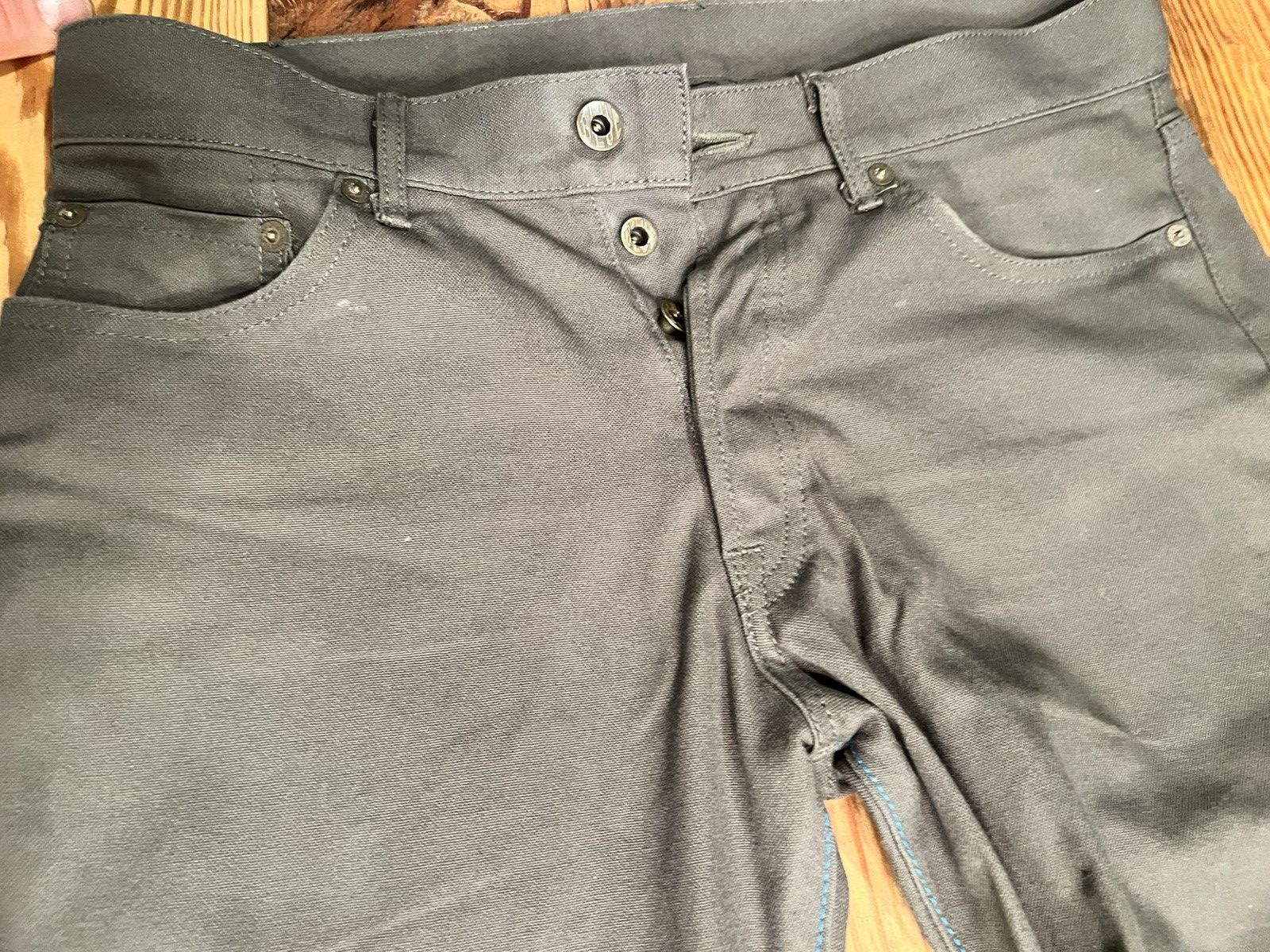 Blue Owl × Japan Blue Japan Blue x Blue Owl - Hanpu 10oz selvedge Chino Size US 31 - 3 Thumbnail