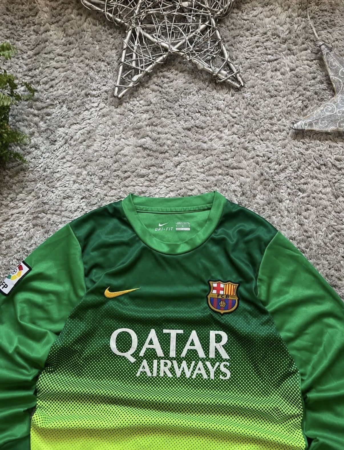Nike 00s Vintage Nike x FC Barcelona Soccer Football Jersey Rare Size US M / EU 48-50 / 2 - 4 Thumbnail