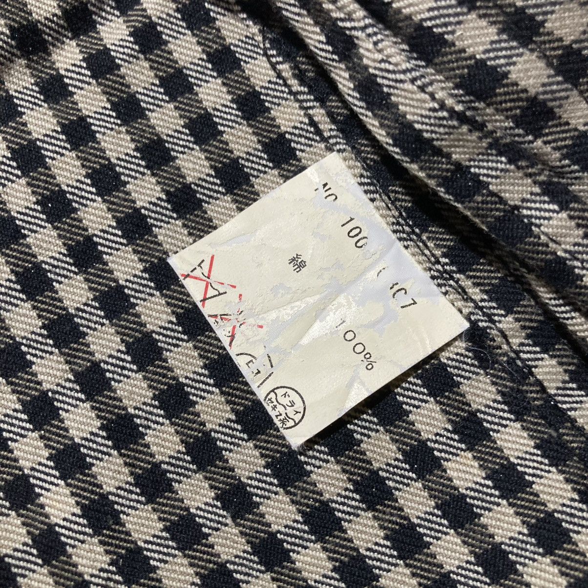 20471120 2000s Ehypenworld Gallery Asymastrical Bikers Jacket Plaid Size US XS / EU 42 / 0 - 21 Thumbnail