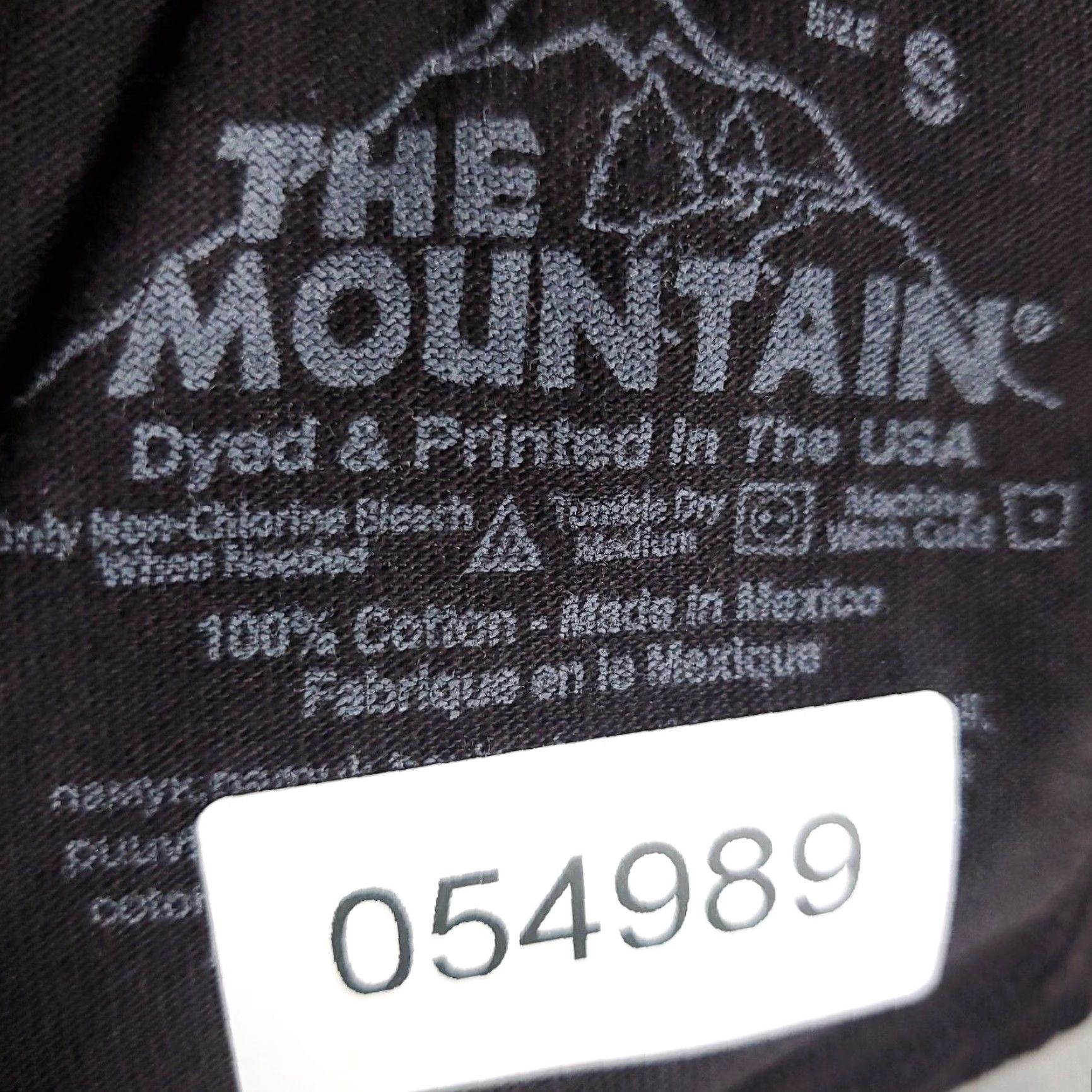 The Mountain The Mountain T-Shirt Mens Small Brown Pitbull Graphic Tie Dye Short Sleeve Adult Size US S / EU 44-46 / 1 - 6 Thumbnail