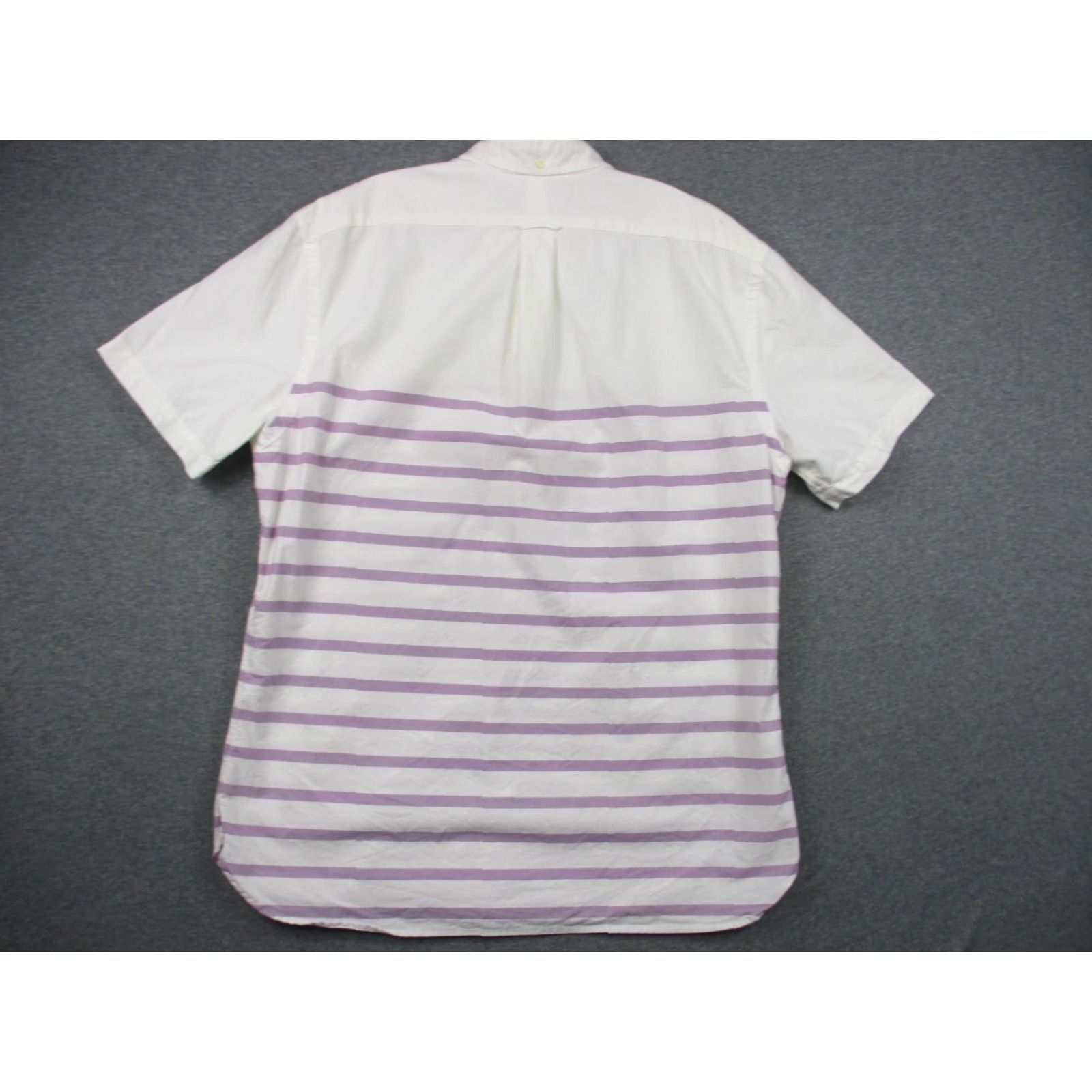 Ralph Lauren Ralph Lauren Blue Label Shirt XL Men's Striped Short Sleeve Size US XL / EU 56 / 4 - 4 Thumbnail