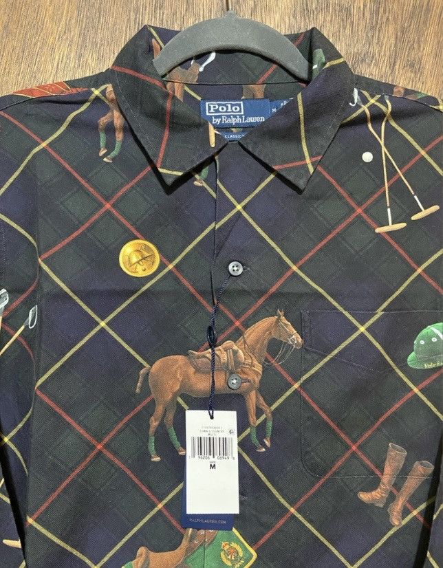 Polo Ralph Lauren Ralph Lauren POLO Equestrian Button Up M, BNWTs Size US L / EU 52-54 / 3 - 3 Thumbnail
