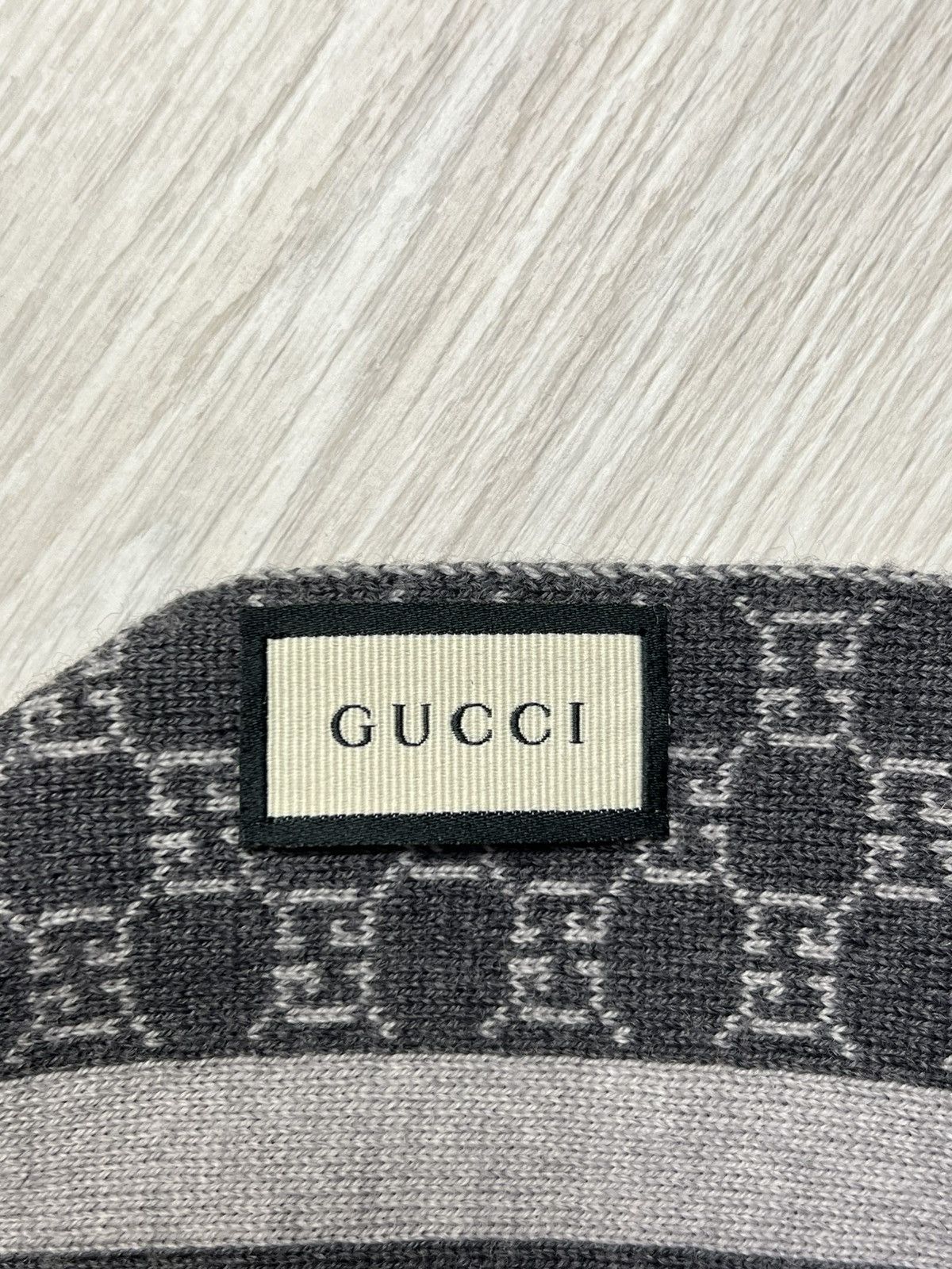 Gucci Gucci GG Jacquard Wool Scarf Size ONE SIZE - 11 Thumbnail