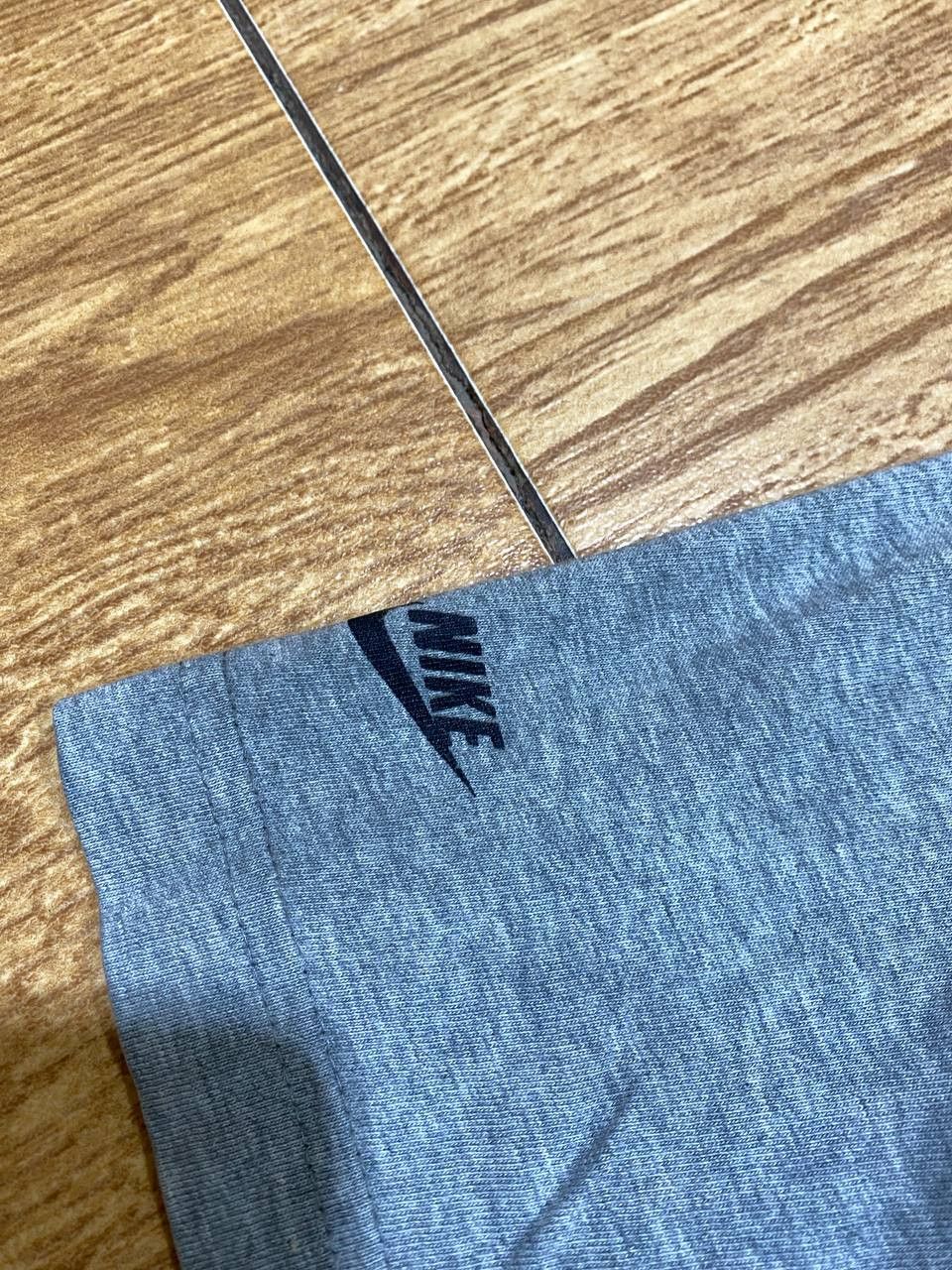 Nike Nike 90s Big Logo Vintage Y2K Striped Retro Gray T-Shirt Size US M / EU 48-50 / 2 - 11 Thumbnail