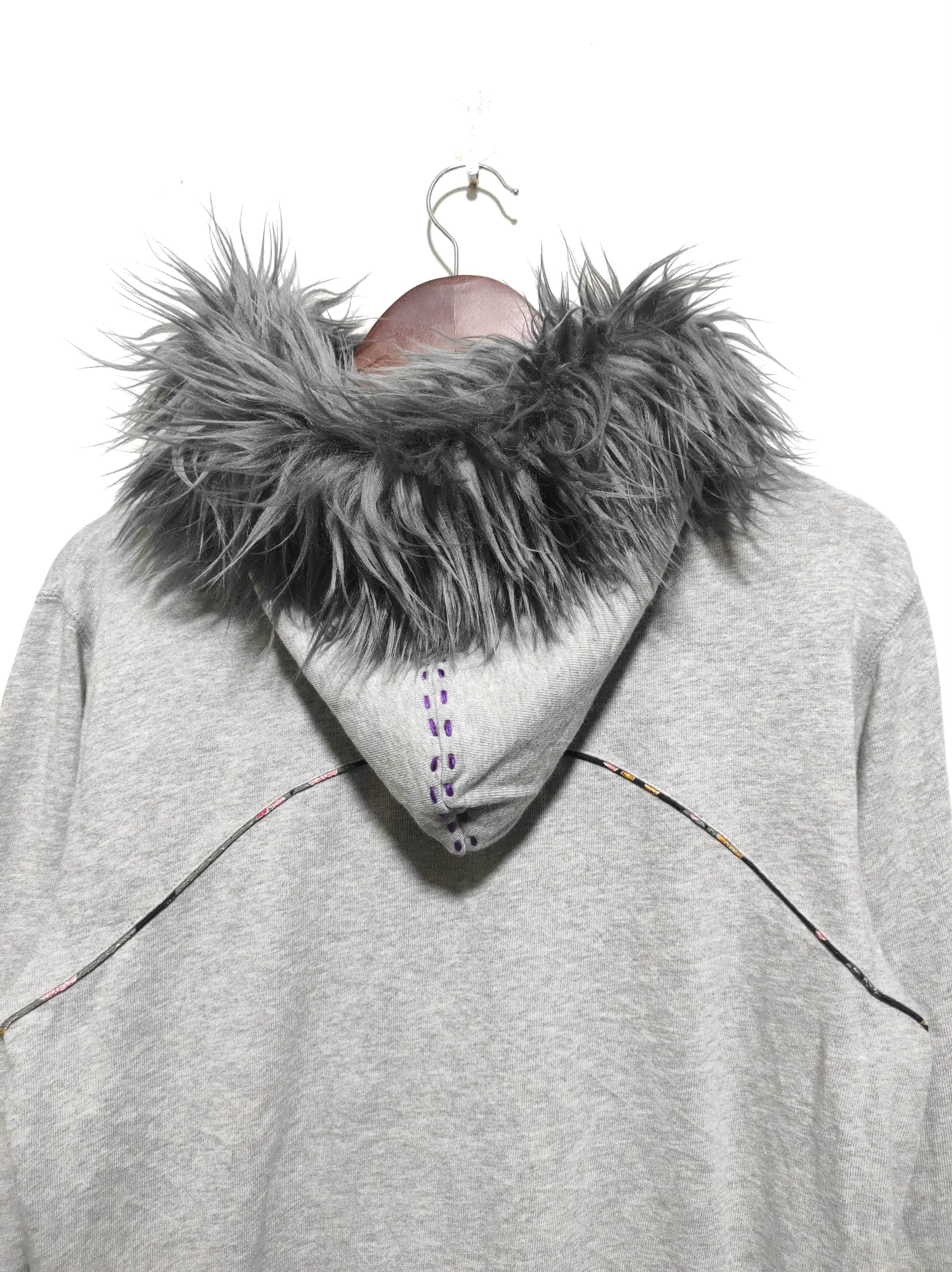 Japanese Brand Sharaku Zipper Fur Hoodie LGB IfSixWasNine style Size US M / EU 48-50 / 2 - 14 Thumbnail
