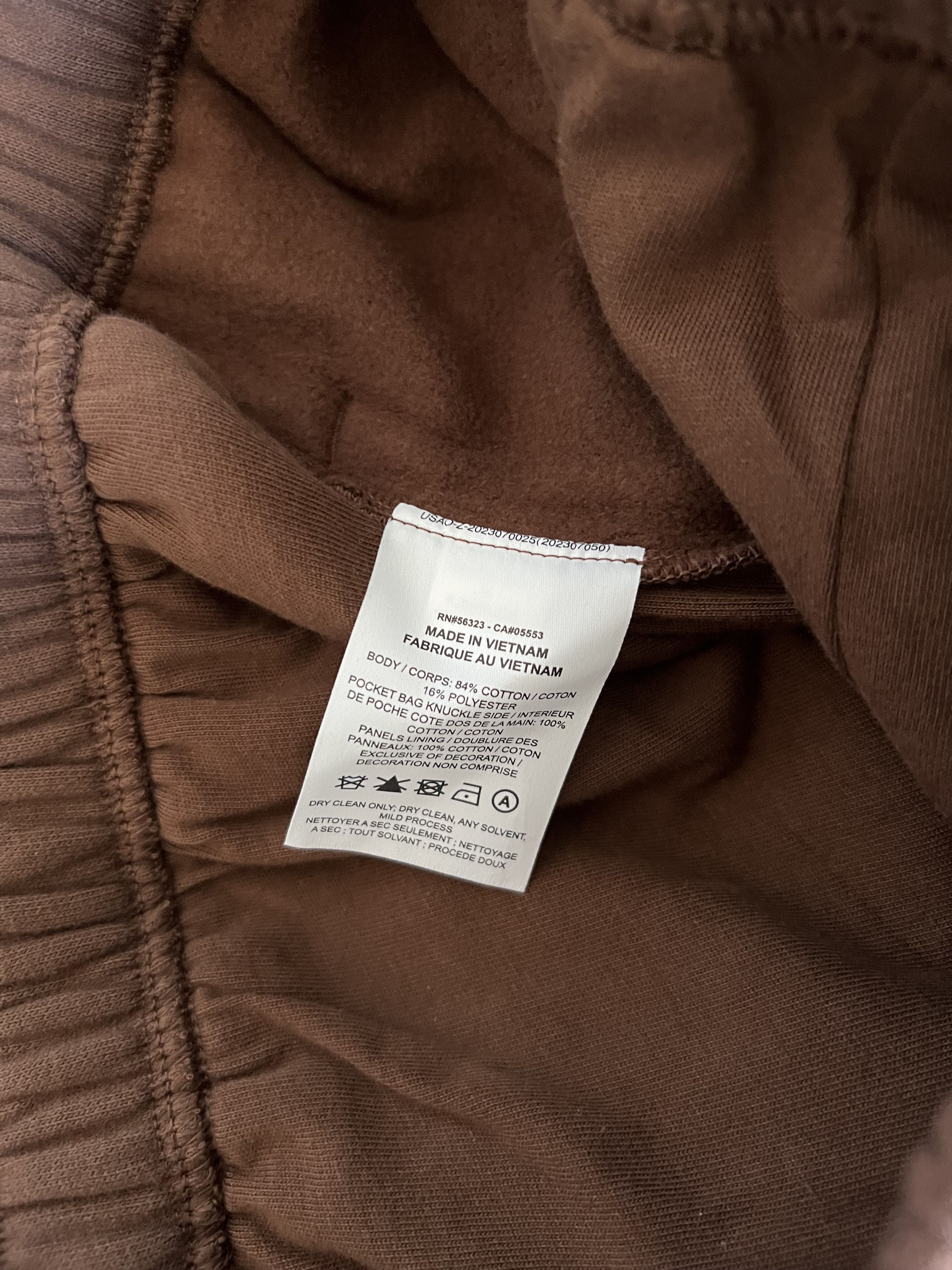 Jacquemus × Nike Jacquemus Nike Le Swoosh Jogging Sweatpants in Brown Size US 32 / EU 48 - 8 Thumbnail