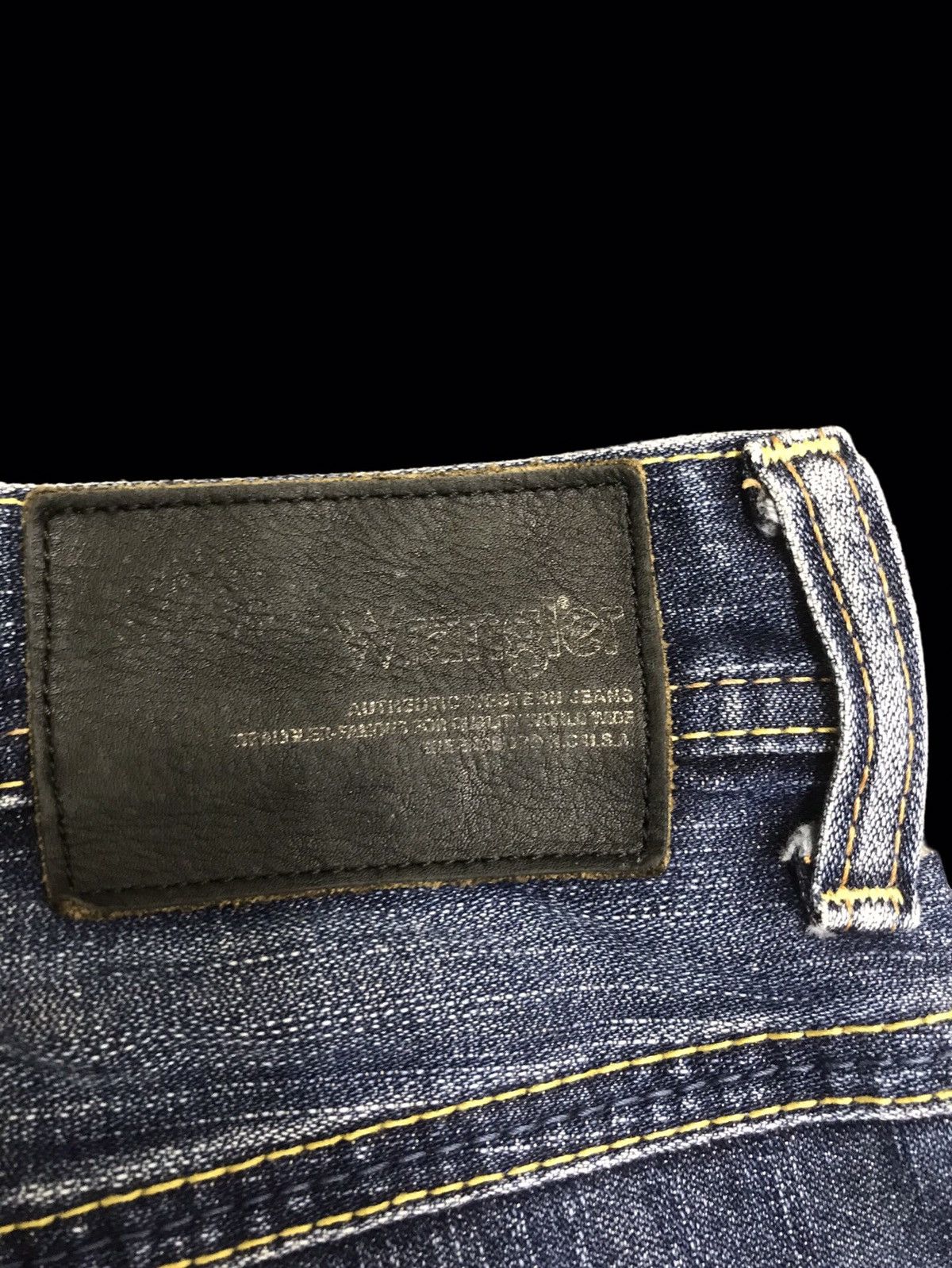 Wrangler 💥FLARE💥Archival Wrangler Stonewash Flare Denim F274 Size US 29 - 18 Thumbnail