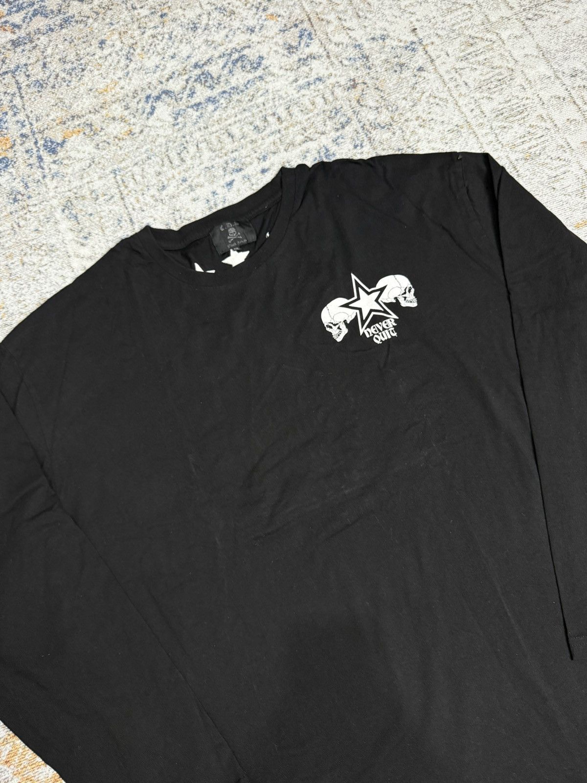 Hysteric Glamour Cds skull art punk style long sleeve Size US XL / EU 56 / 4 - 4 Thumbnail