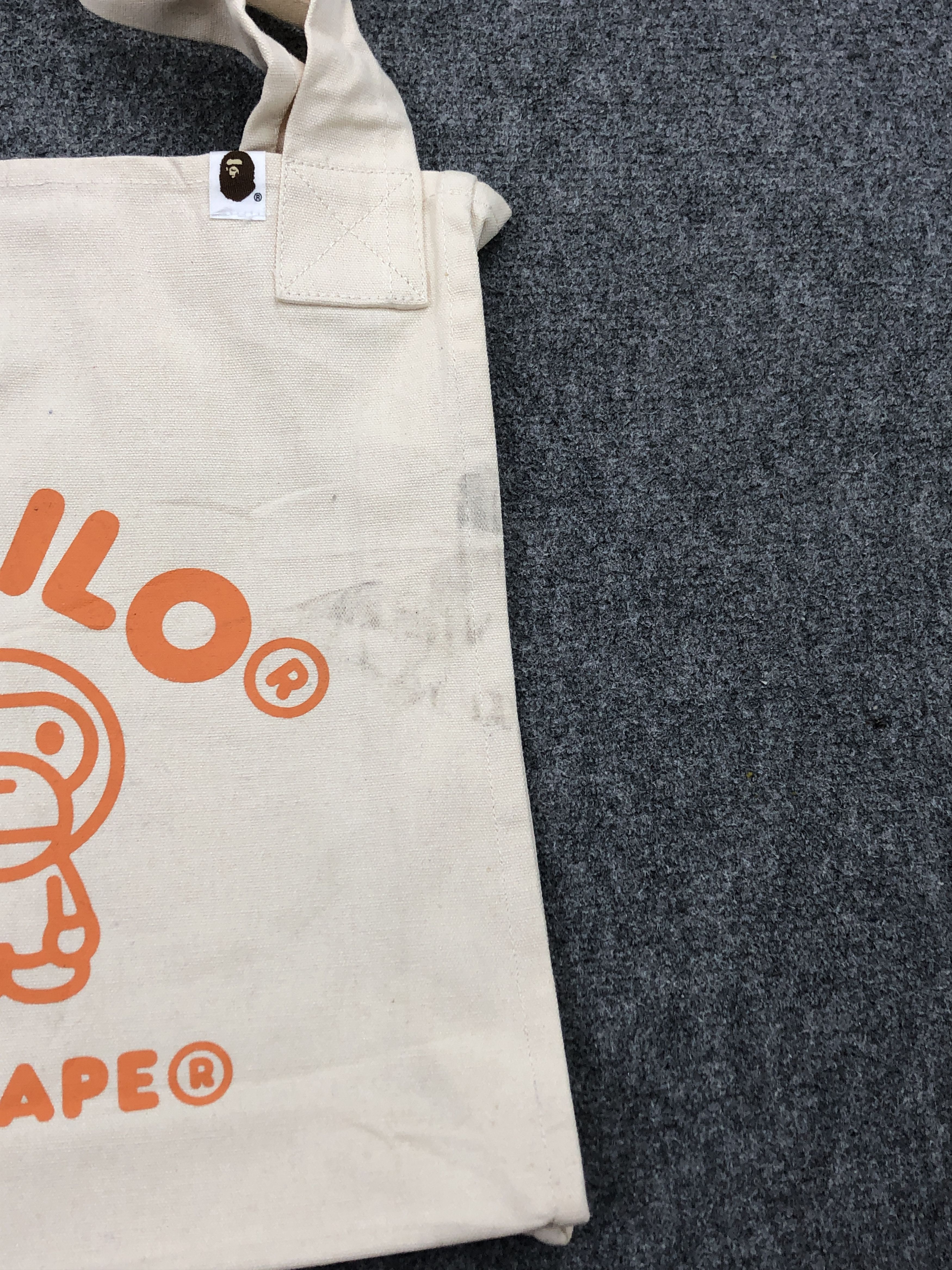 Bape Vintage Bape Baby Milo Tote Bag Crossbody BG0151 Size ONE SIZE - 5 Thumbnail