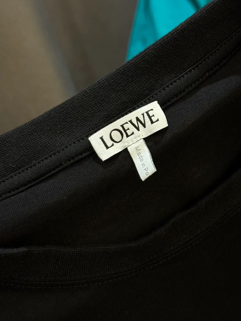 Loewe LOEWE Embroidered pocket black T-shirt Size S / US 4 / IT 40 - 7 Thumbnail