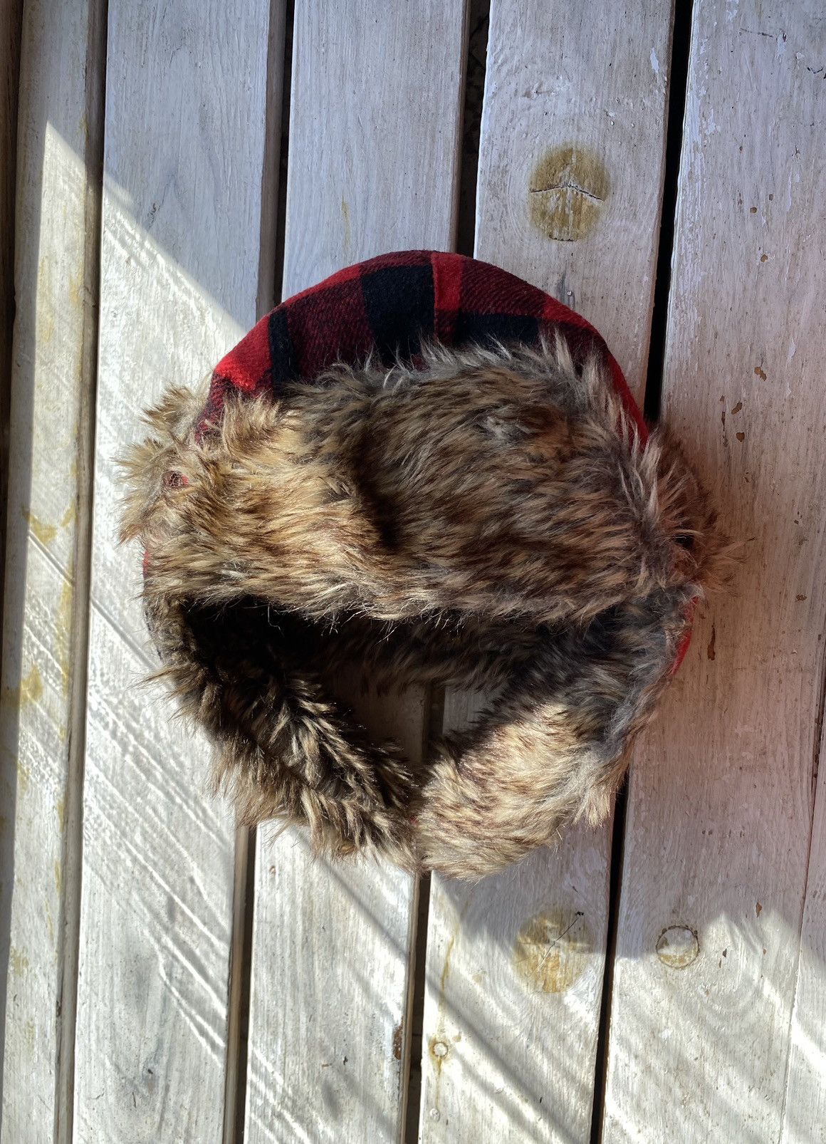 Japanese Brand × Vintage Y2K HYPE FUZZY MOHAIRE AVIATOR USSR USHANKA HAT bubble Size ONE SIZE - 2 Thumbnail