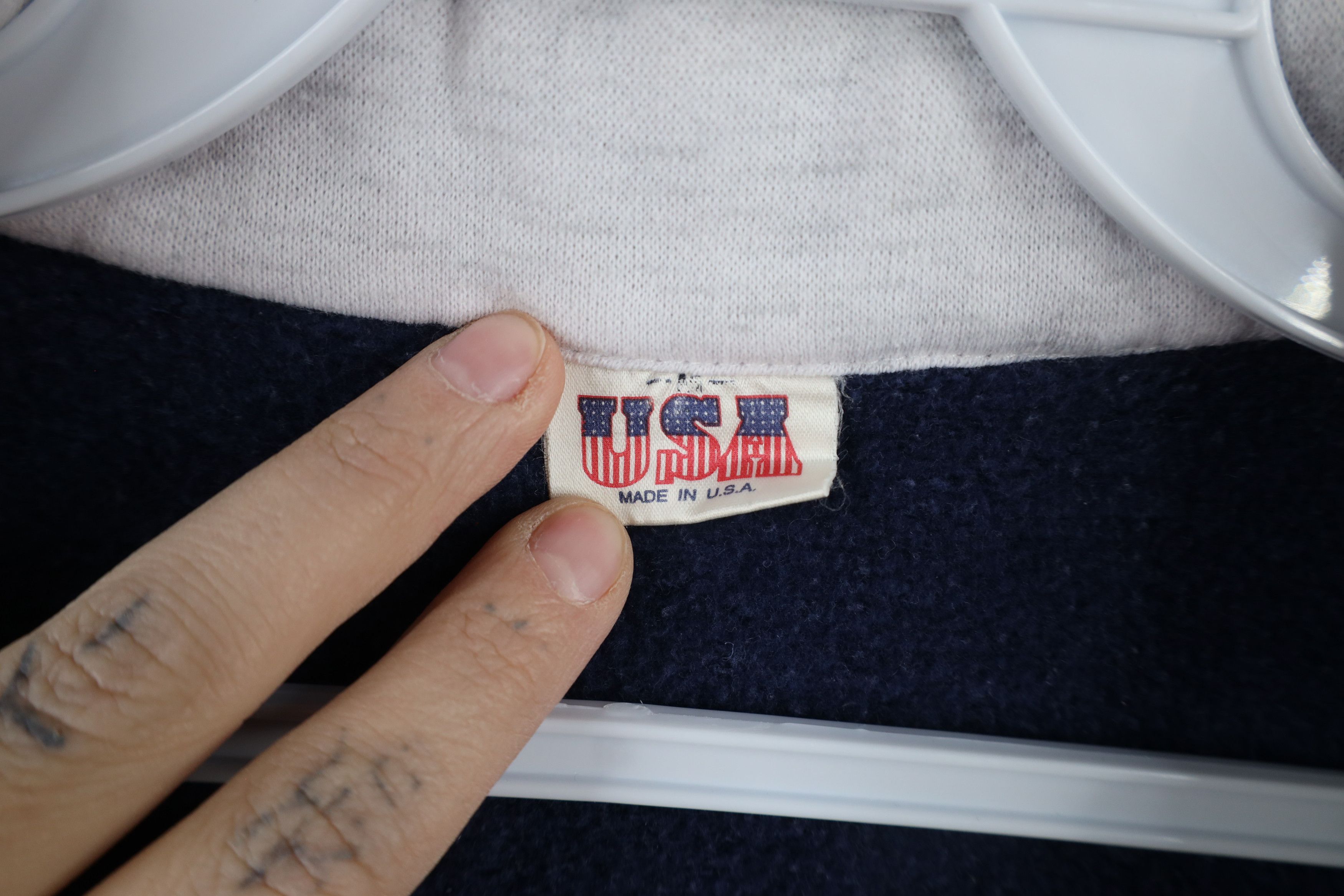 Vintage Vintage 90s Streetwear California Half Zip Sweatshirt USA Size M / US 6-8 / IT 42-44 - 8 Thumbnail