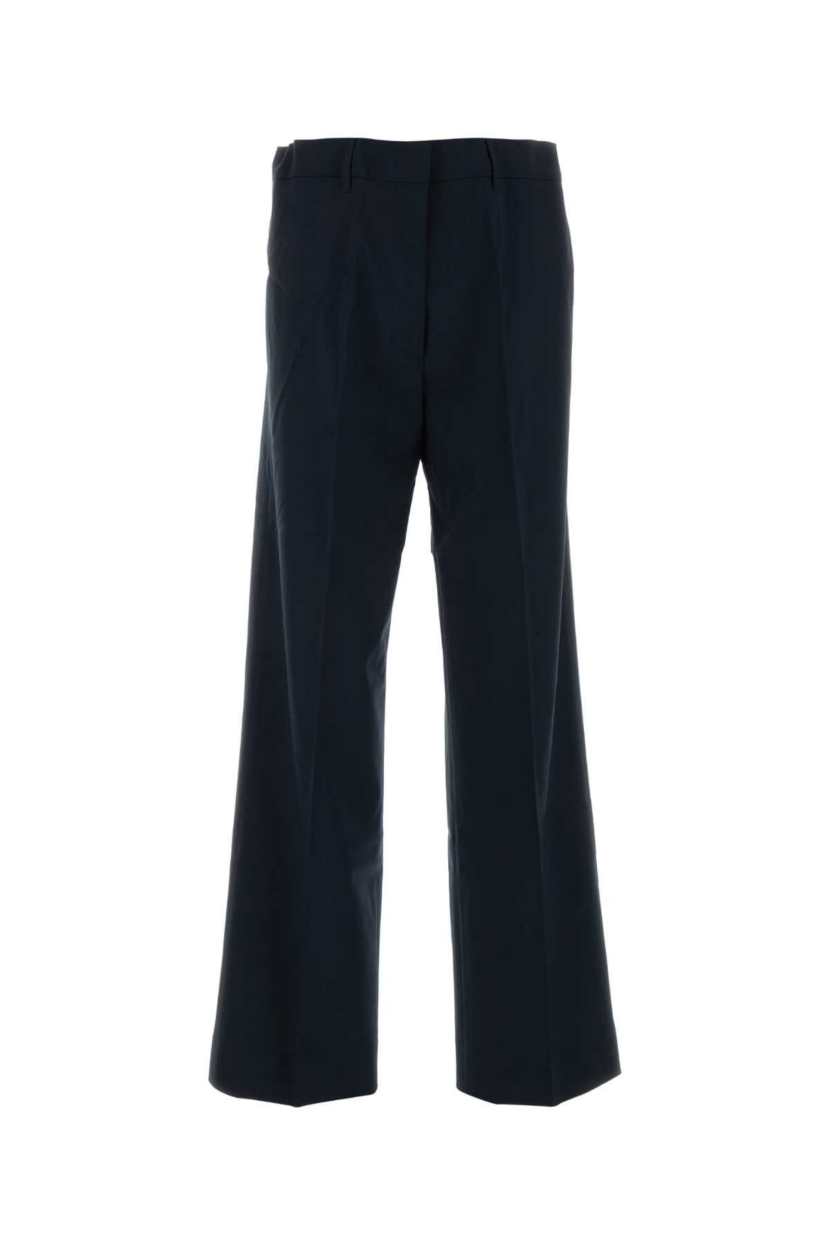 Miu Miu Blue Stretch Wool Pant Size 30" / US 8 / IT 44 - 1 Thumbnail