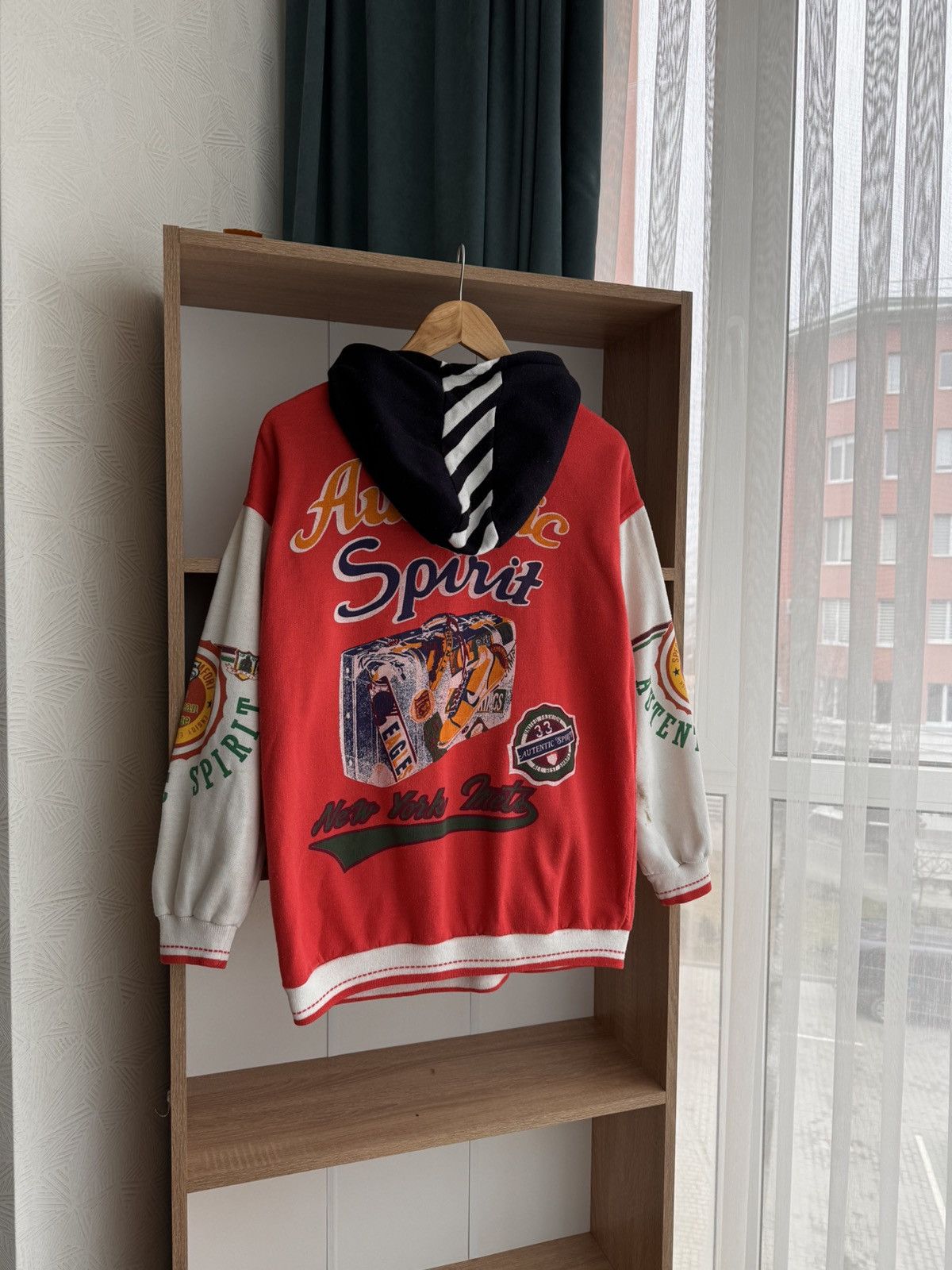 NBA × Vintage Vintage New York Mets Authentic Spirit Button Hoodie Size US L / EU 52-54 / 3 - 3 Thumbnail