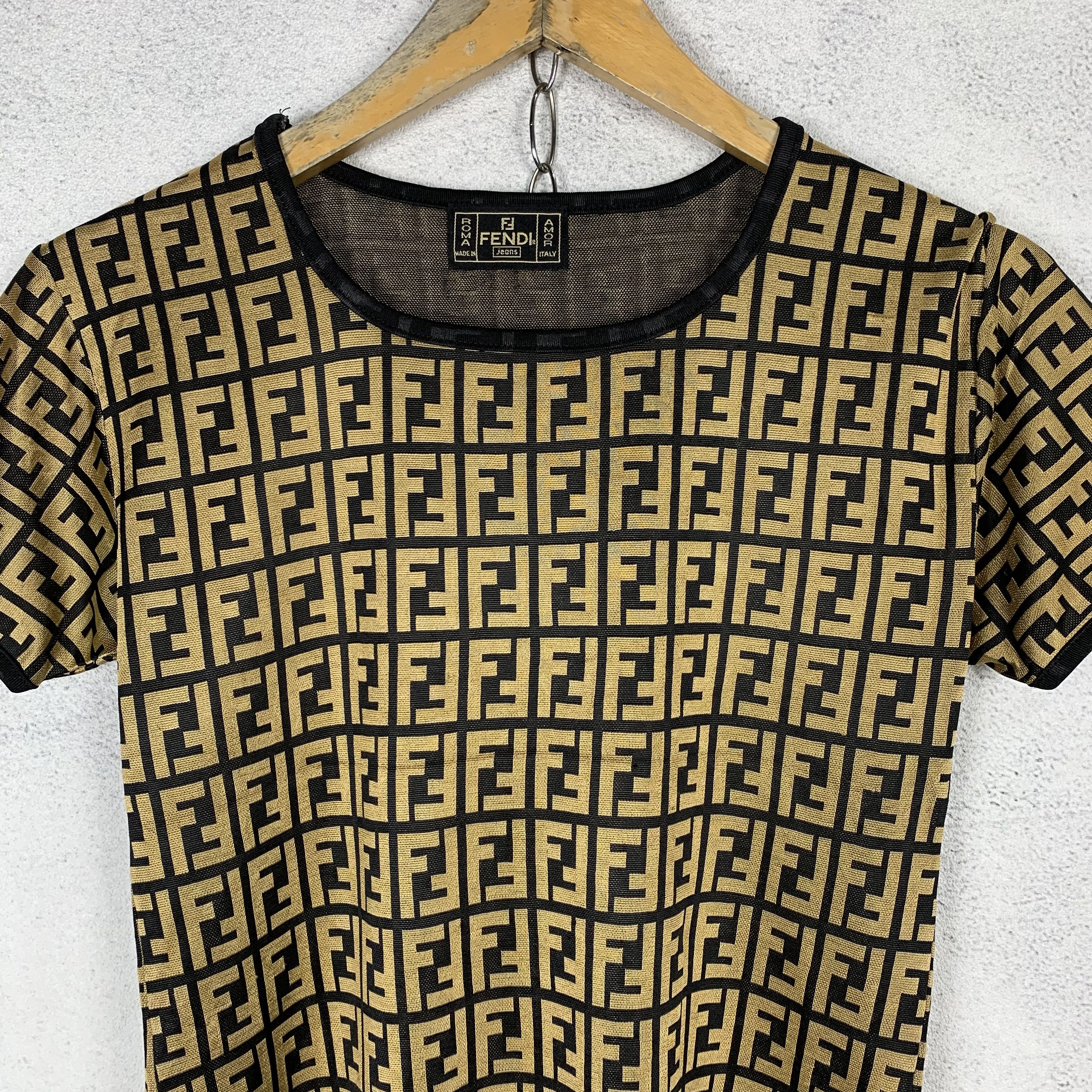 Fendi Vintage Fendi Monogram Top Size M / US 6-8 / IT 42-44 - 3 Thumbnail