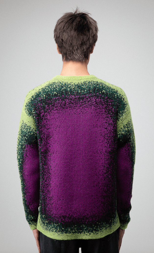 Y/Project $745 Y/Project Gradient Heavy Knit Sweater Size US S / EU 44-46 / 1 - 2 Thumbnail