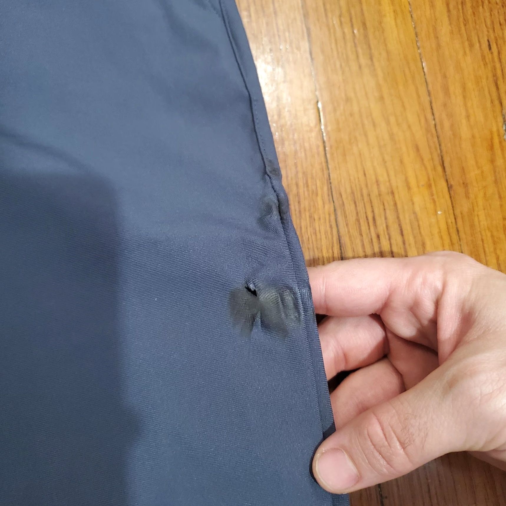 Rhone Rhone Commuter Pants Slim Chino 33x33 Blue Mens Zip Pocket Flex-Knit Tech Tapered Front Size US 33 - 6 Thumbnail