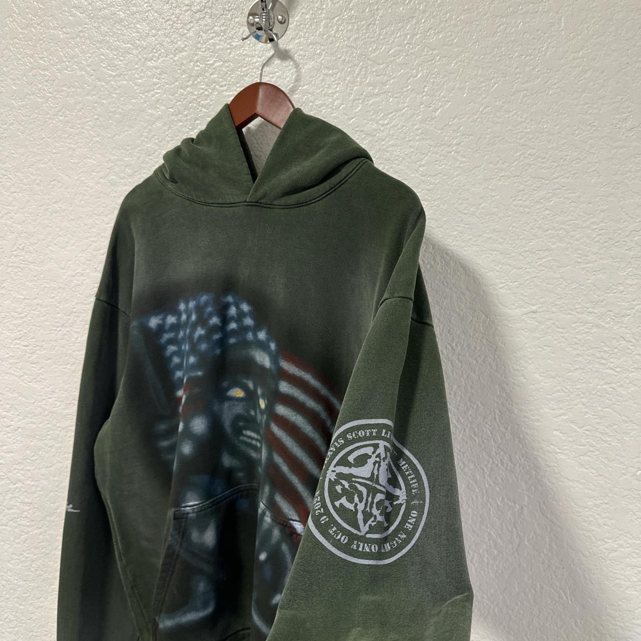 Travis Scott MetLife New York Exclusive Utopia Tour Green Hoodie Size US XL / EU 56 / 4 - 3 Thumbnail