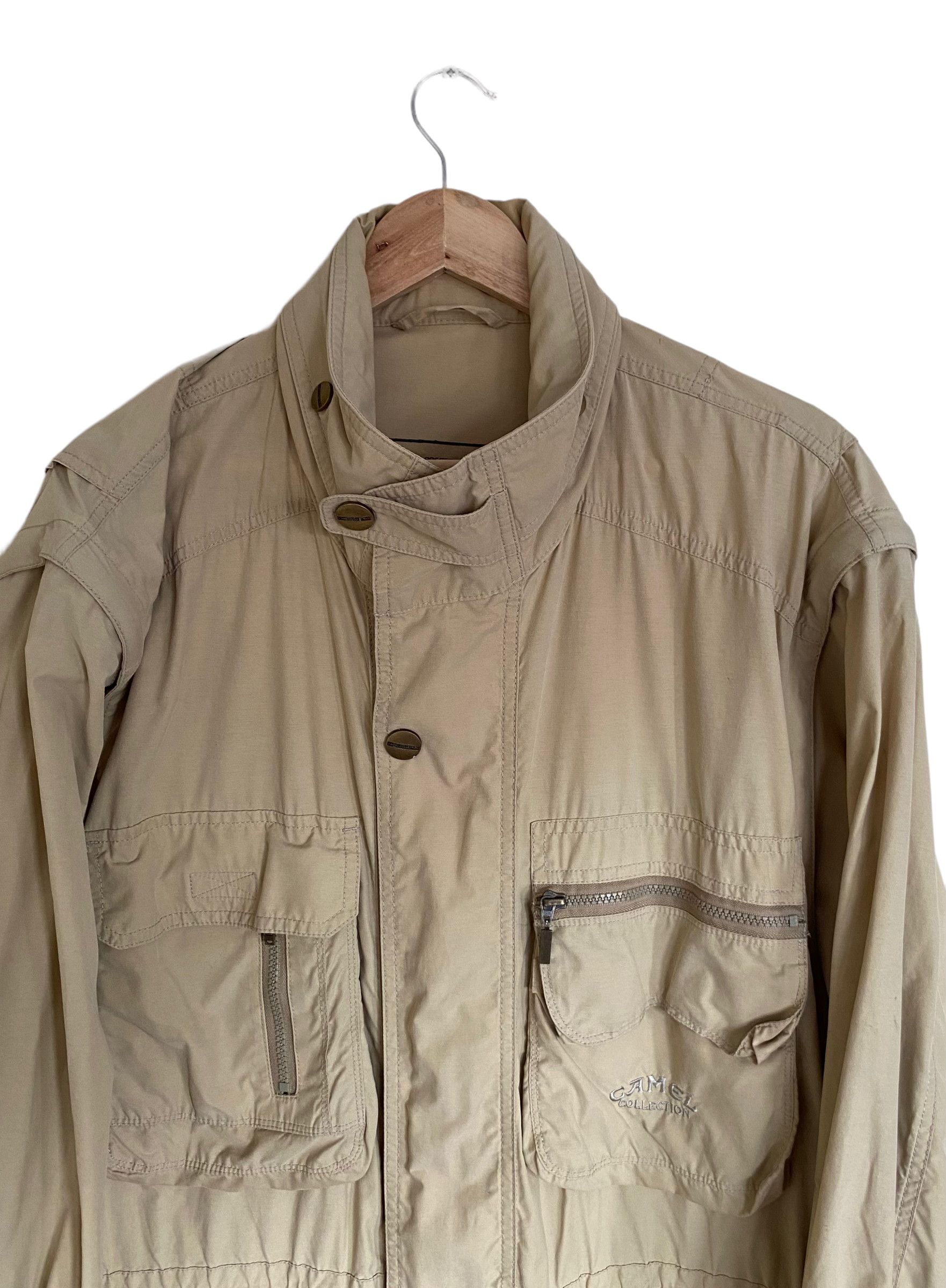 Camel × Vintage Camel Collection vintage cargo windbreaker Size US XL / EU 56 / 4 - 2 Thumbnail