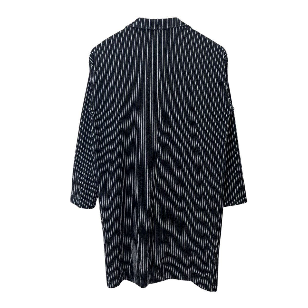 Japanese Brand Vintage Y2k Any Farm Japan Hickory Stripe Jacket Size L / US 10 / IT 46 - 7 Thumbnail