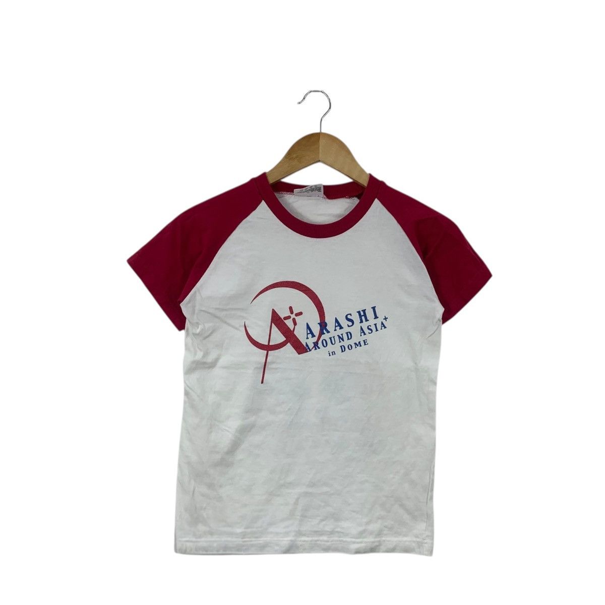 Band Tees ARASHI AROUND ASIA 2007 Dome Tour Boy Band Tee Shirt Top Size XS / US 0-2 / IT 36-38 - 3 Thumbnail