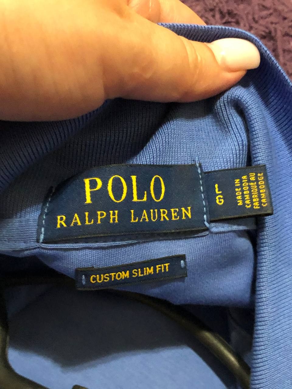 Polo Ralph Lauren Polo Ralph Lauren Custom Slim Fit Polo Size L Size US L / EU 52-54 / 3 - 2 Thumbnail