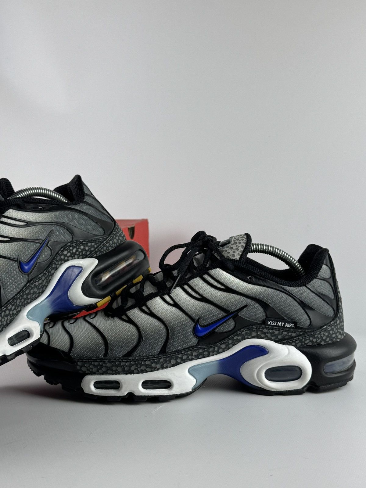 Nike Nike Air Max Plus Tn`Kiss My Airs’ Metallic Silver US9.5 Size US 9.5 / EU 42-43 - 3 Thumbnail
