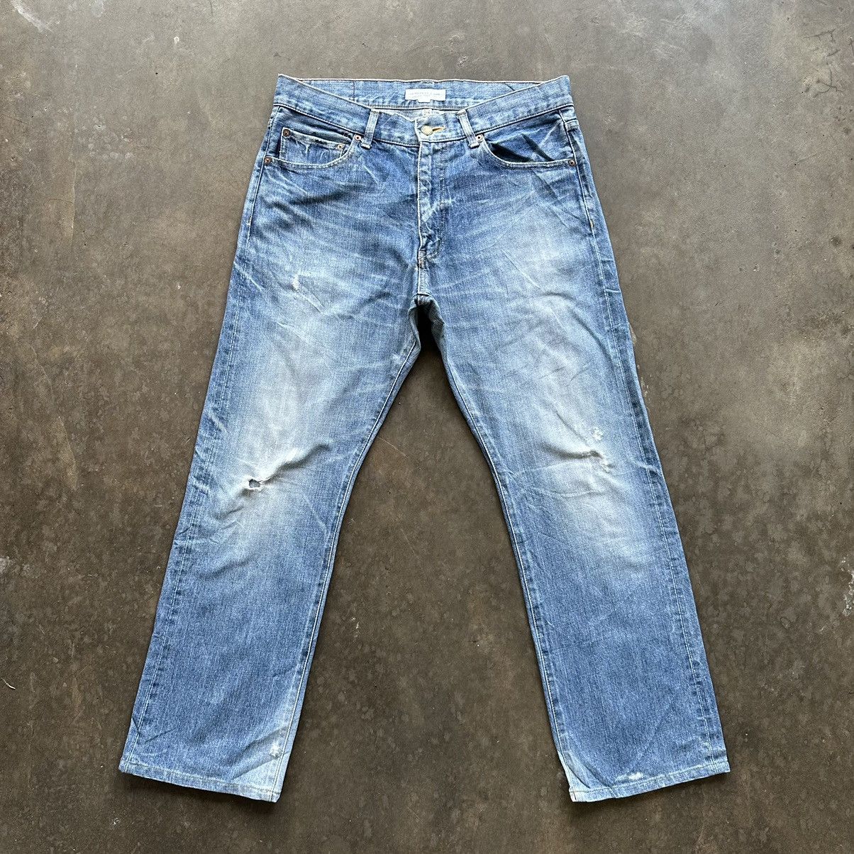 Vintage Tommy Raw Denim Jeans Made In Japan Size 34