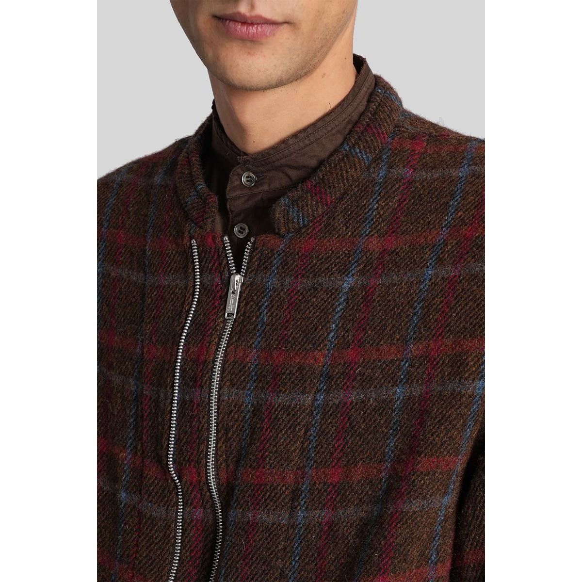 Undercover UNDERCOVER Brown Wool Check Jacket Size US XXL / EU 58 / 5 - 4 Thumbnail