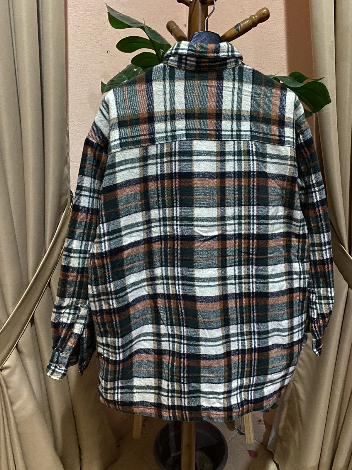 Gents Vintage GENT’S Wool Plaid Jacket Timeless Flannel Outerwear Size US XL / EU 56 / 4 - 9 Thumbnail
