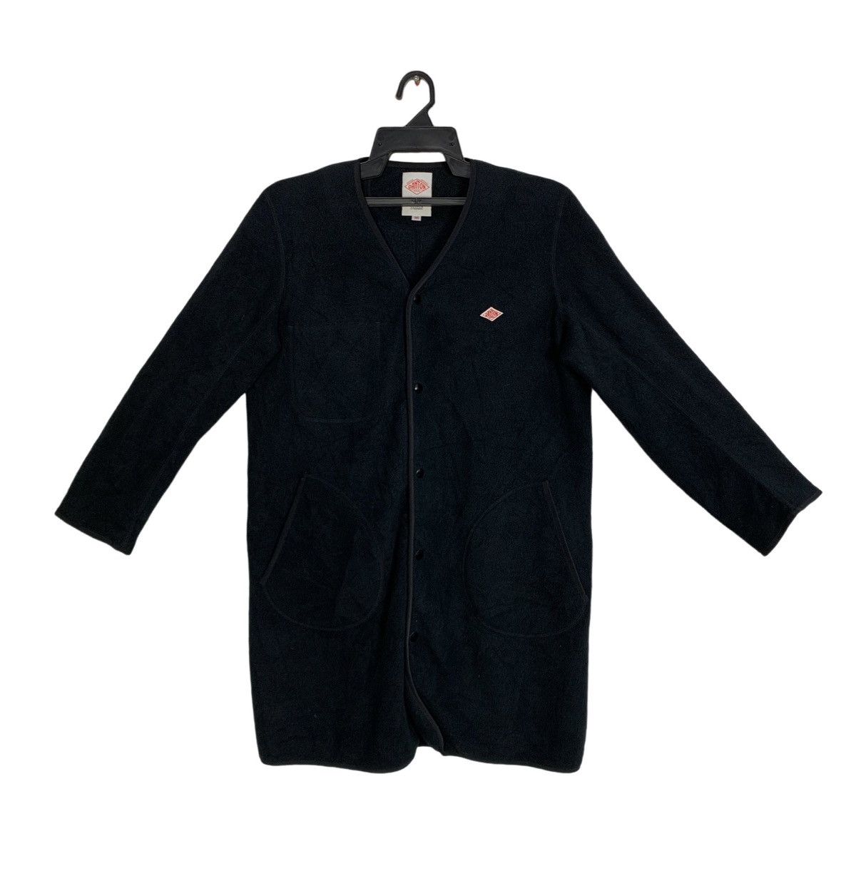Danton × Vintage Danton France Vetements de Travail Fleece Button Up Jacket Size US S / EU 44-46 / 1 - 1 Thumbnail