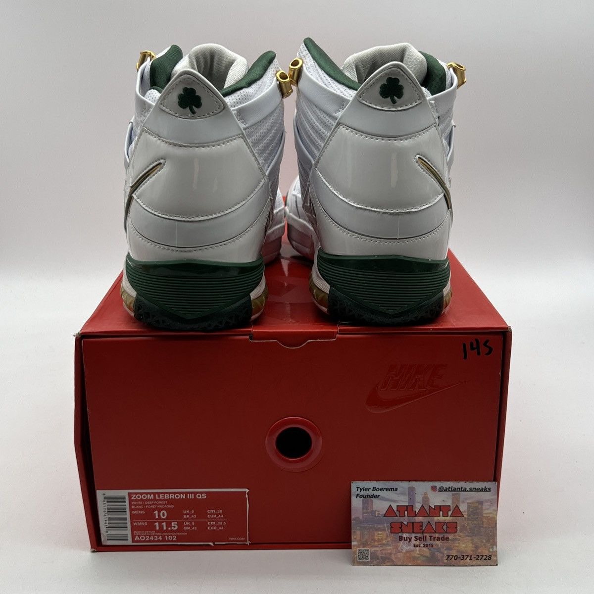 Nike Zoom Lebron 3 SVSM home Size US 10 / EU 43 - 3 Thumbnail