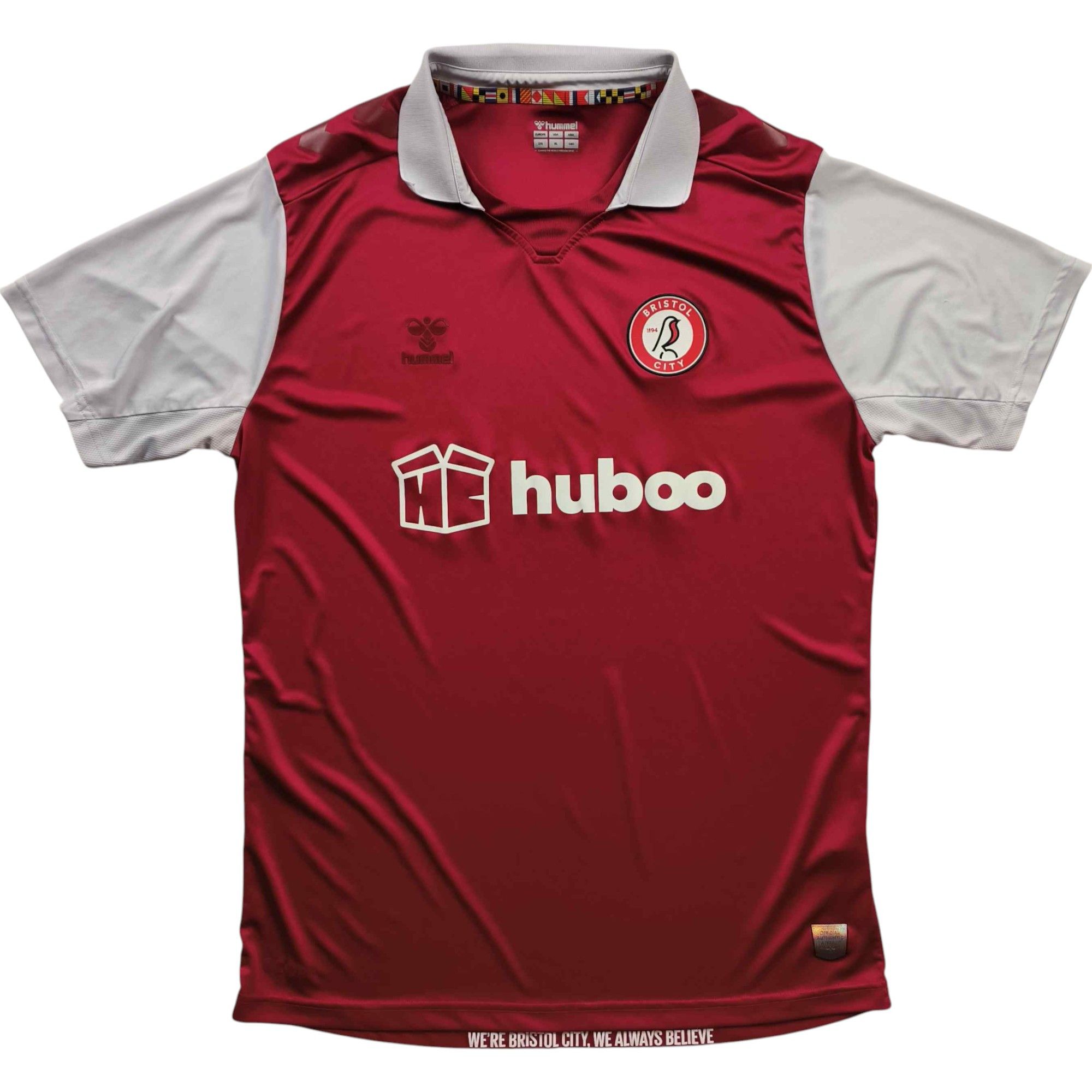 Hummel Bristol City 2022-23 Hummel home football jersey size XXL Size US XXL / EU 58 / 5 - 1 Thumbnail
