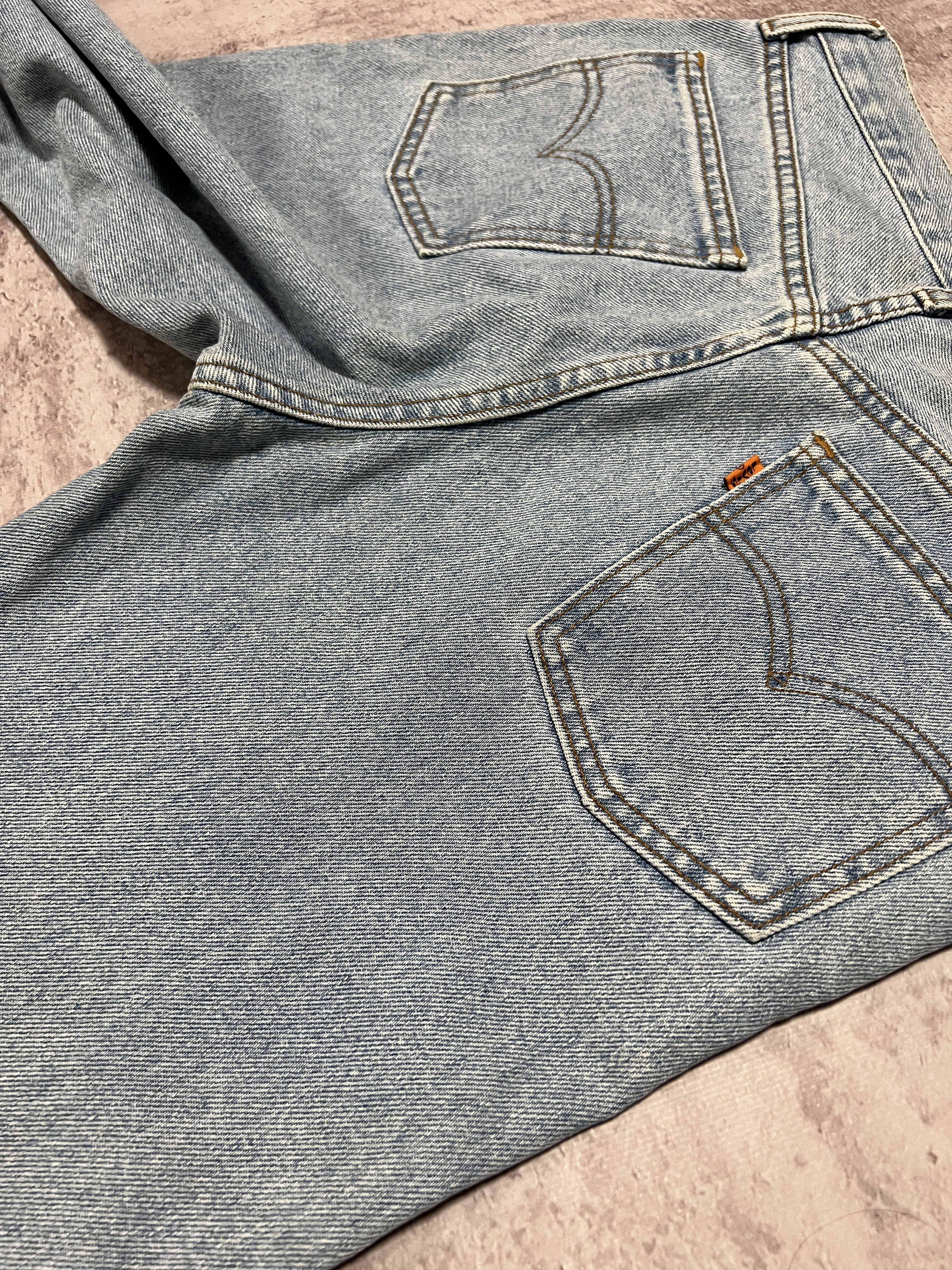 Levi's Vintage 90s Levis 630 Washed Denim Jeans size W32 L32 Size 32" / US 10 / IT 46 - 4 Thumbnail