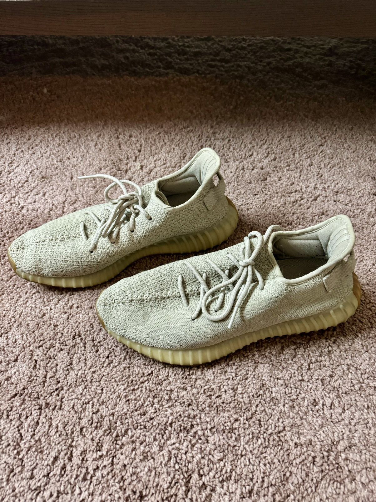 Adidas × Kanye West × Yeezy Beige Yeezy 350 Size US 12 / EU 45 - 5 Thumbnail
